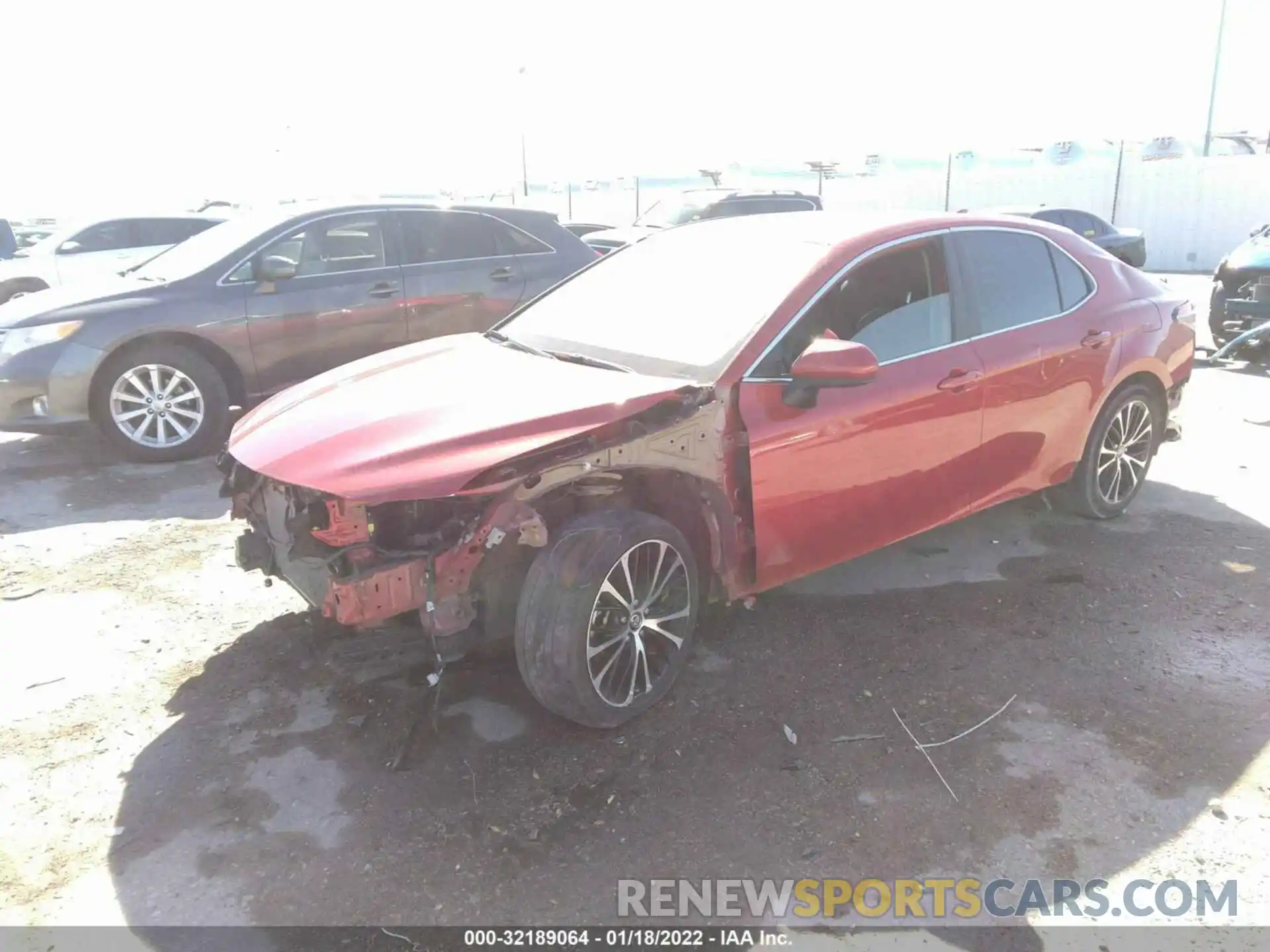 2 Photograph of a damaged car 4T1B11HK2KU165475 TOYOTA CAMRY 2019