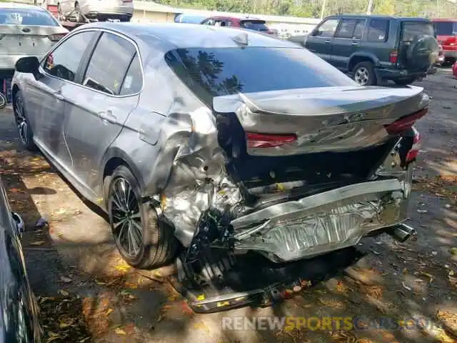 3 Photograph of a damaged car 4T1B11HK2KU166349 TOYOTA CAMRY 2019