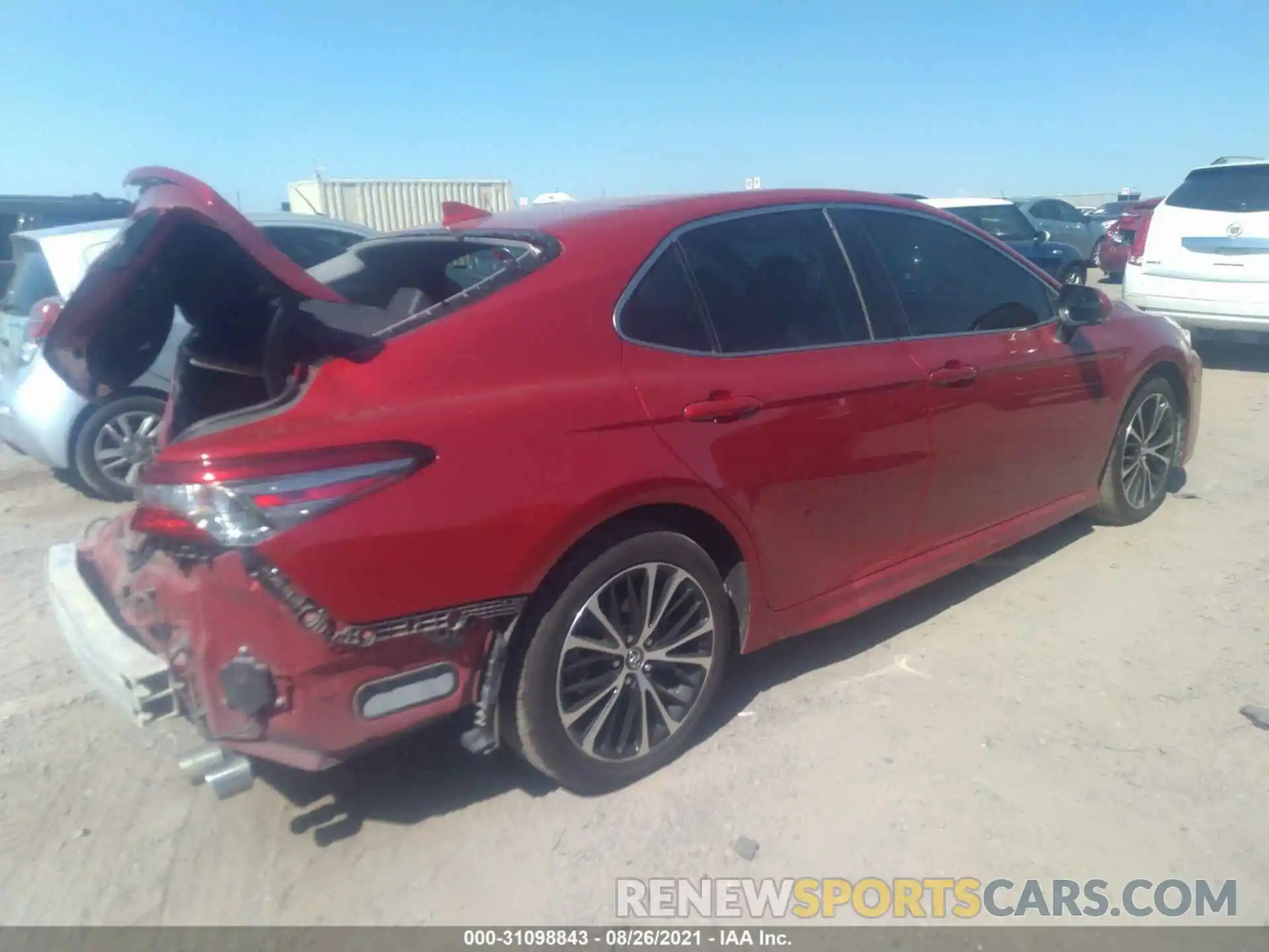 4 Photograph of a damaged car 4T1B11HK2KU166688 TOYOTA CAMRY 2019