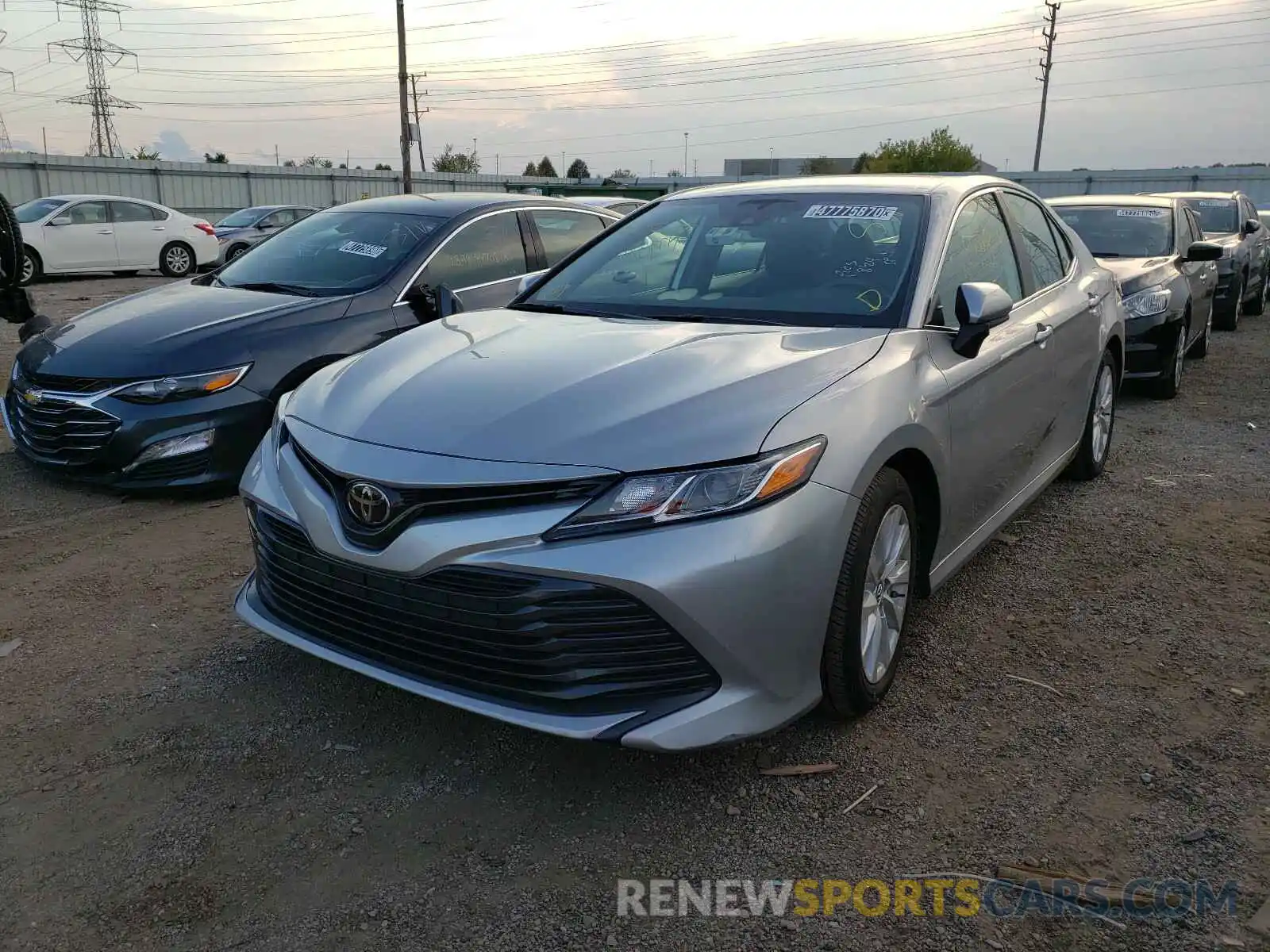 2 Photograph of a damaged car 4T1B11HK2KU166738 TOYOTA CAMRY 2019