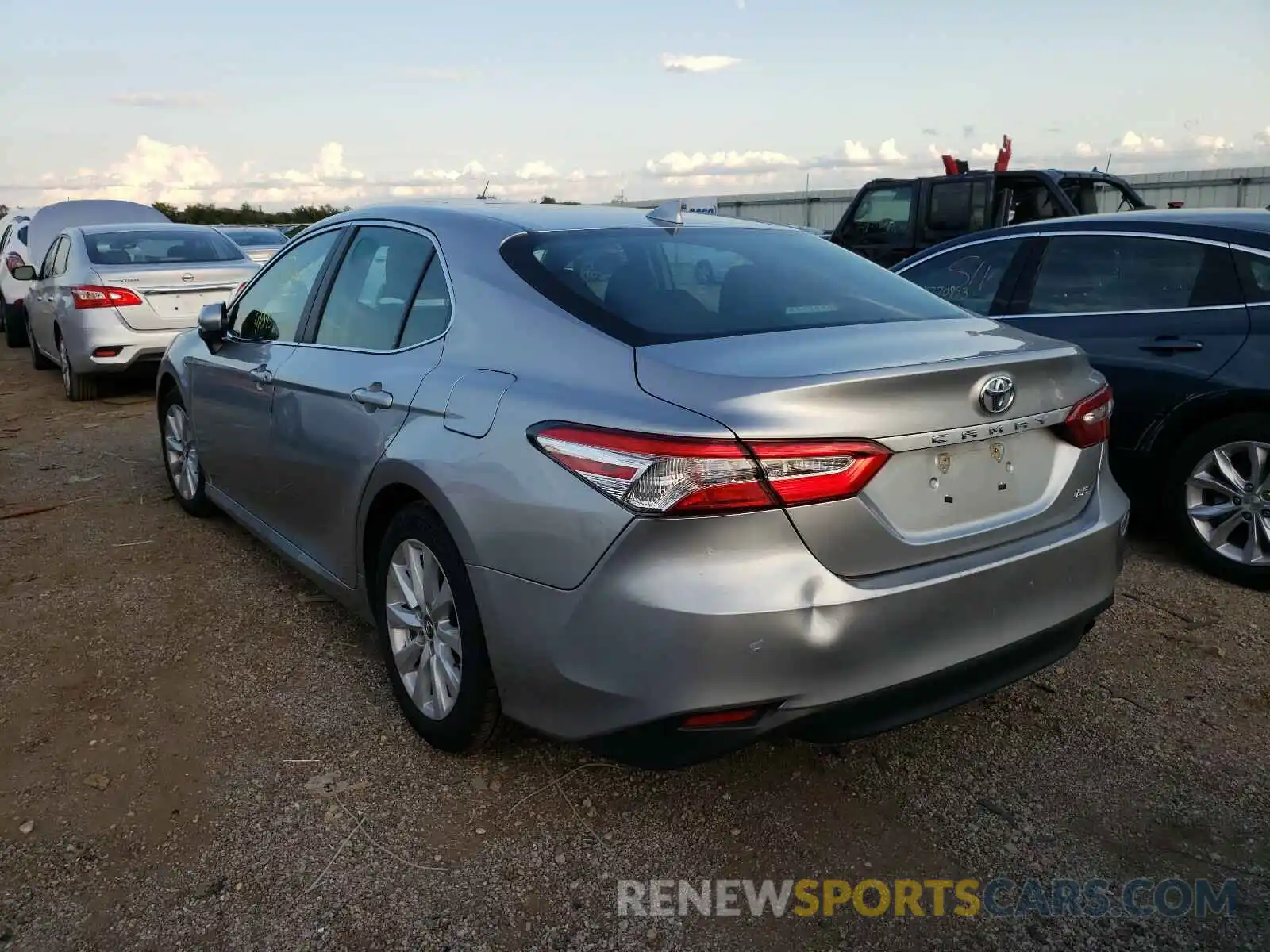 3 Photograph of a damaged car 4T1B11HK2KU166738 TOYOTA CAMRY 2019