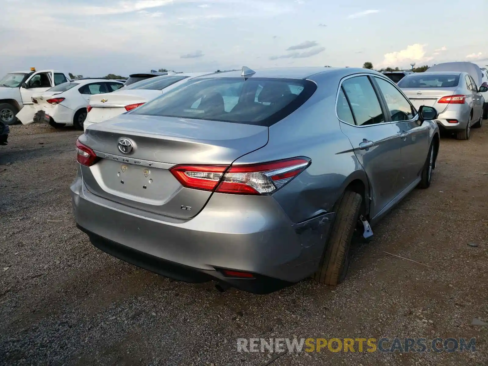 4 Photograph of a damaged car 4T1B11HK2KU166738 TOYOTA CAMRY 2019