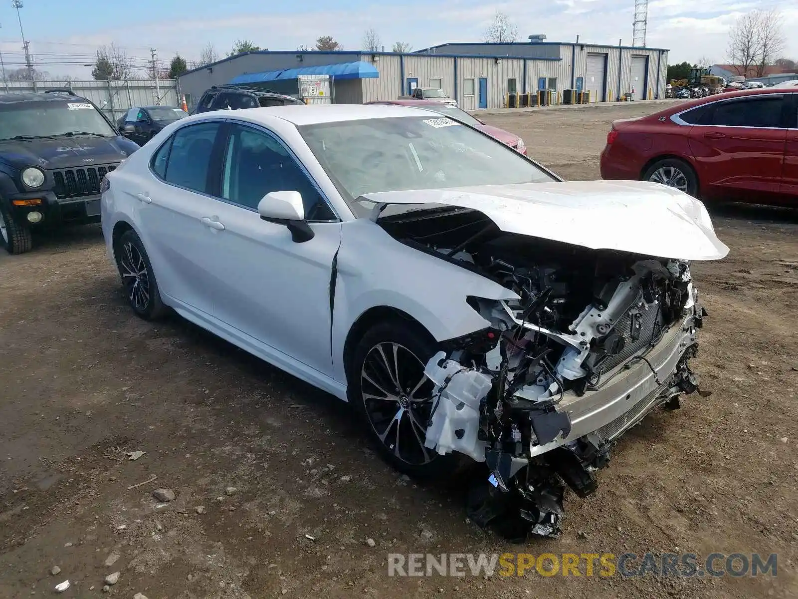 1 Photograph of a damaged car 4T1B11HK2KU167582 TOYOTA CAMRY 2019