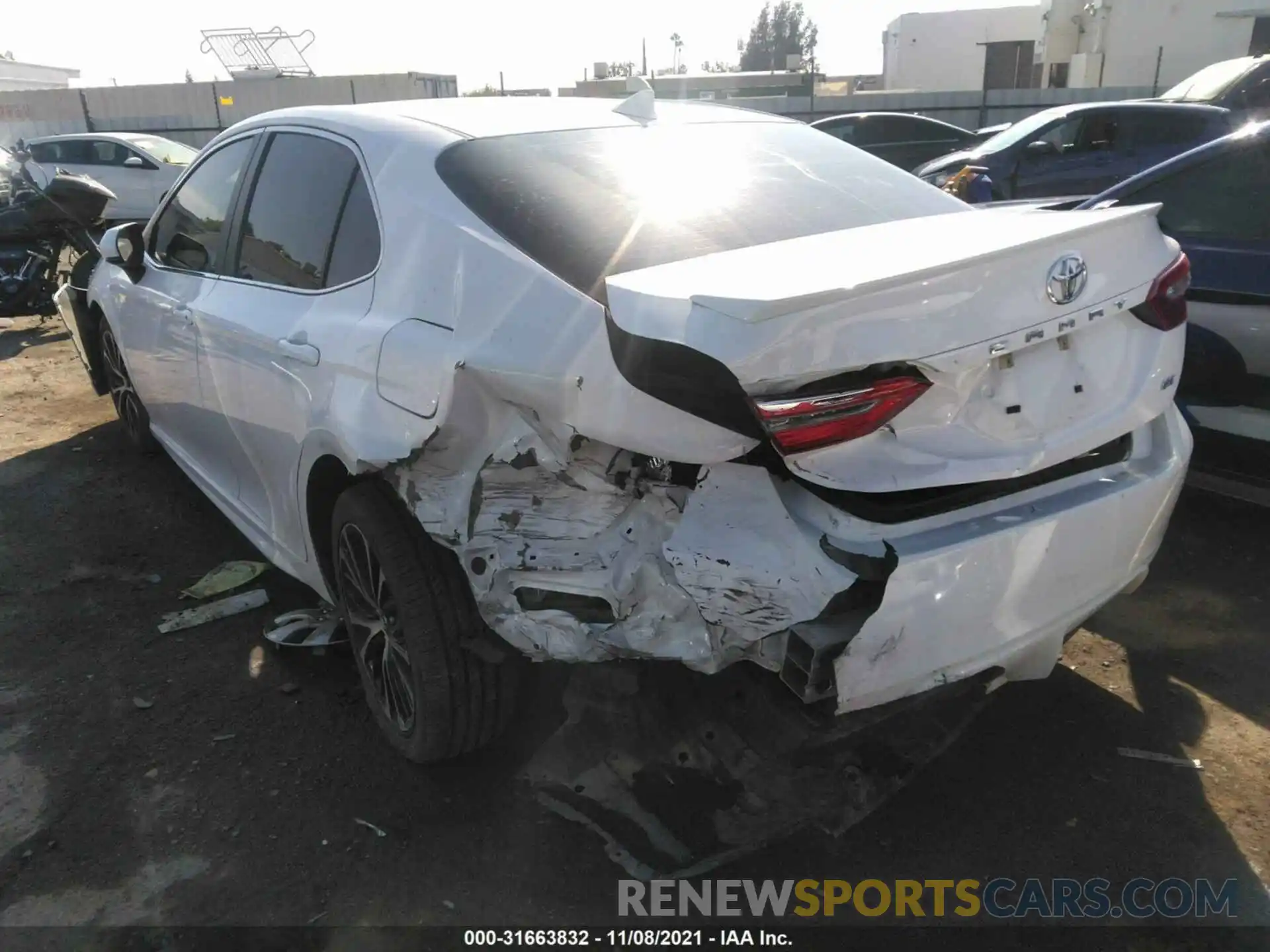 3 Photograph of a damaged car 4T1B11HK2KU168019 TOYOTA CAMRY 2019