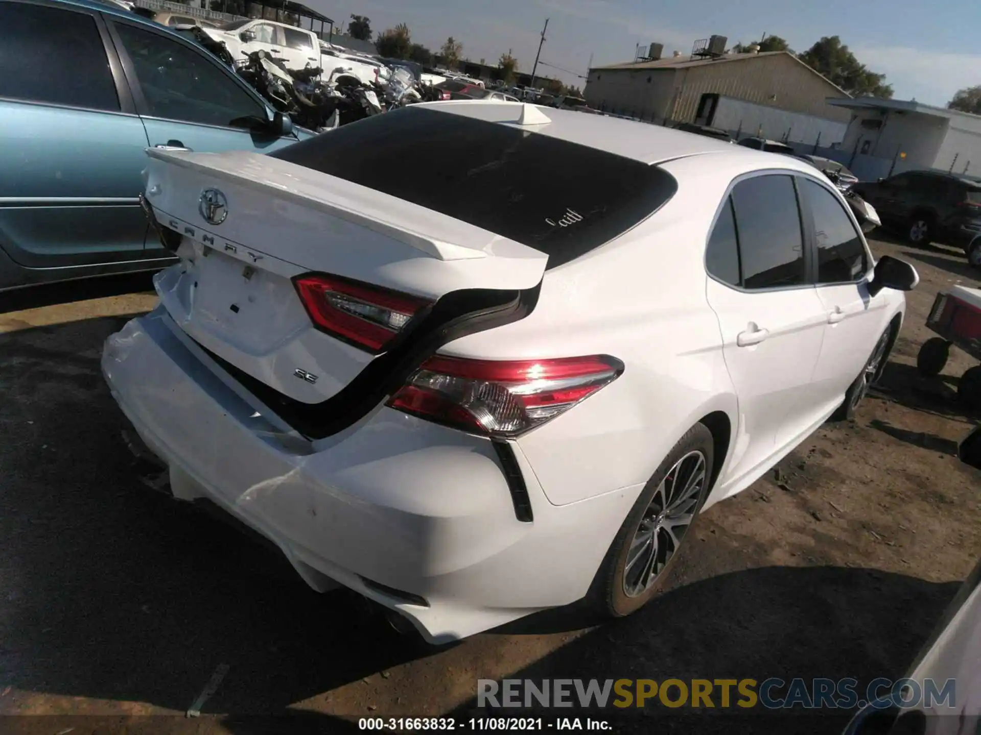 4 Photograph of a damaged car 4T1B11HK2KU168019 TOYOTA CAMRY 2019