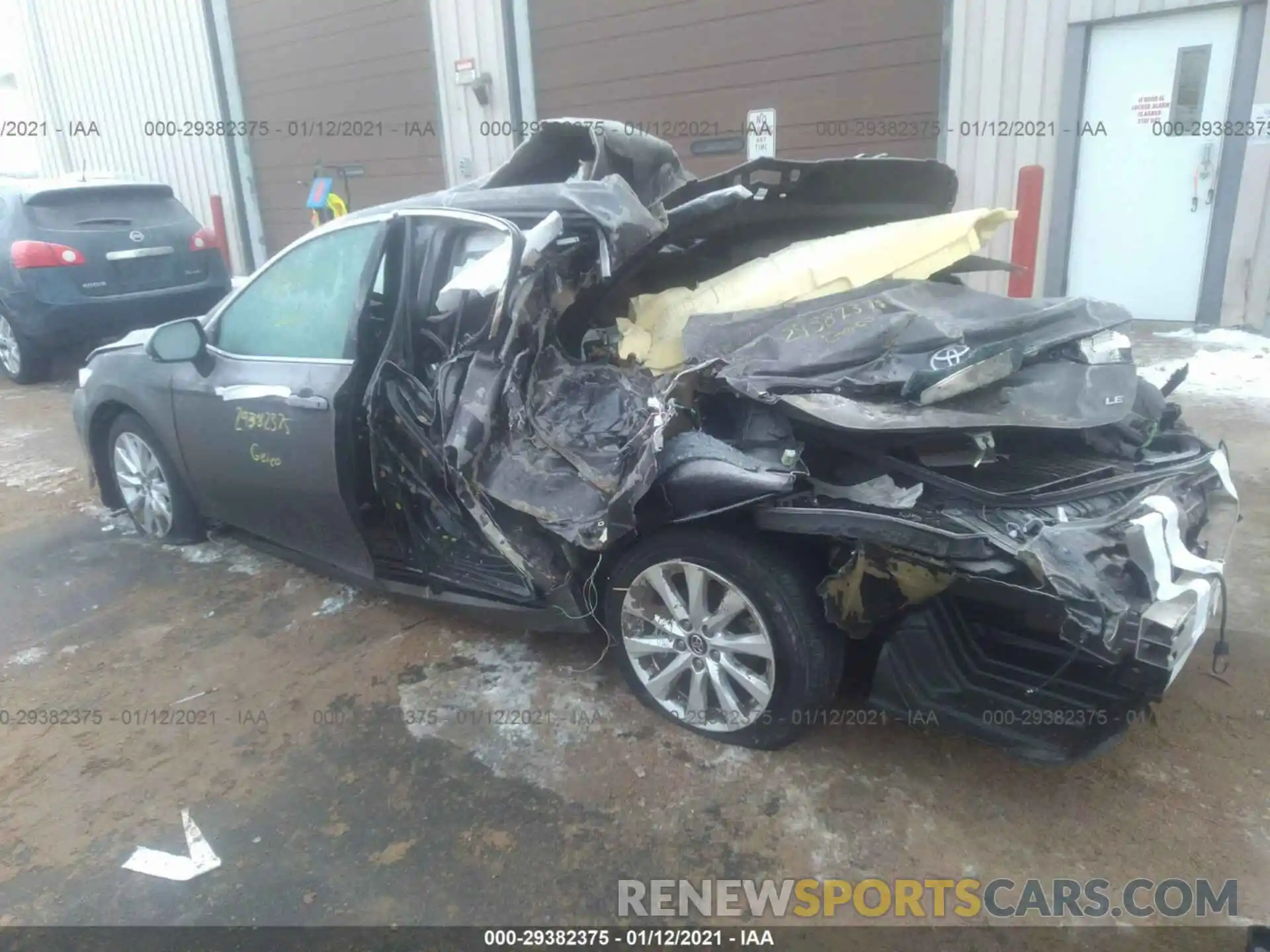 3 Photograph of a damaged car 4T1B11HK2KU168487 TOYOTA CAMRY 2019
