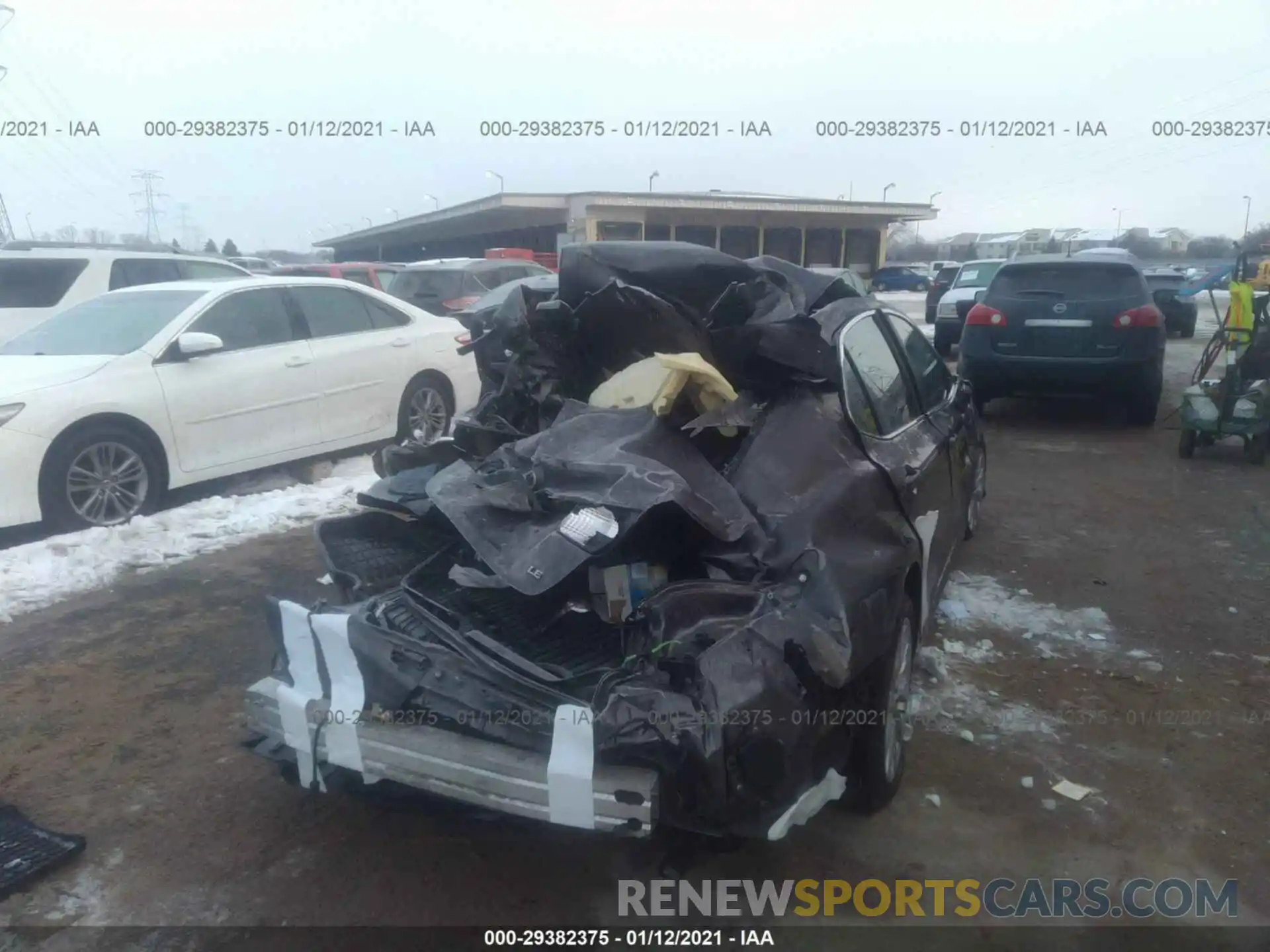 6 Photograph of a damaged car 4T1B11HK2KU168487 TOYOTA CAMRY 2019
