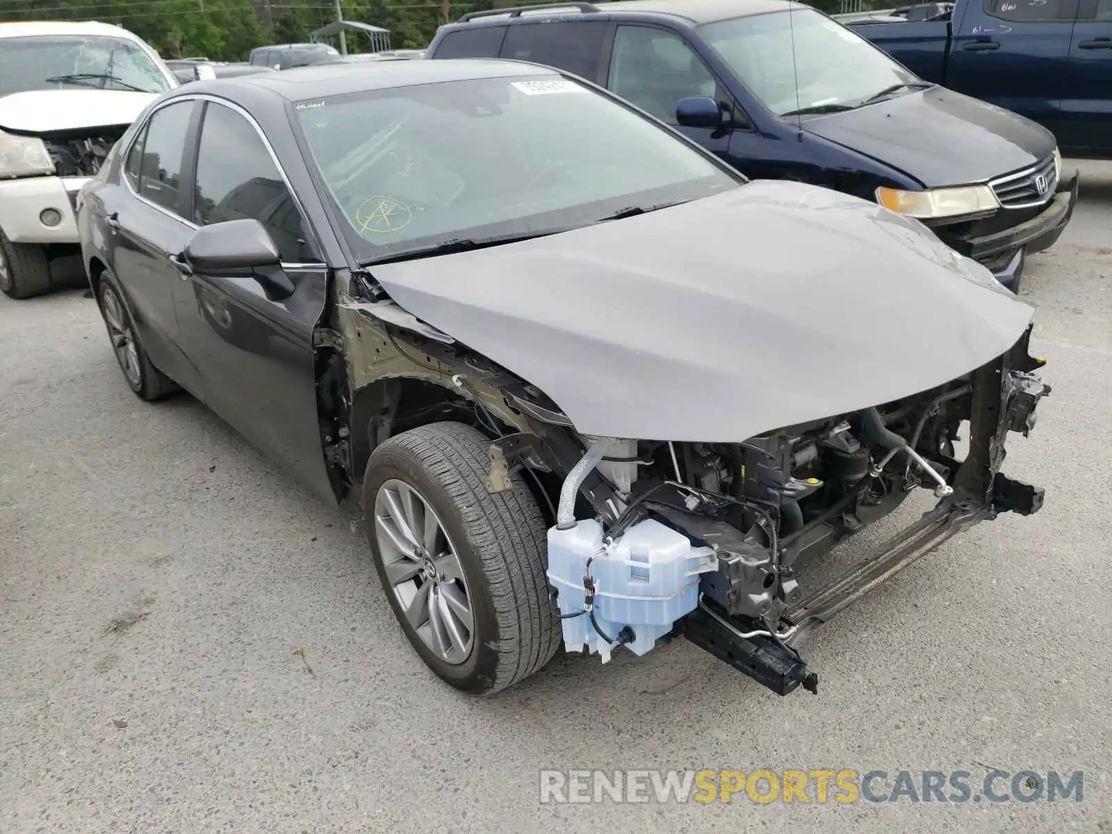 1 Photograph of a damaged car 4T1B11HK2KU168540 TOYOTA CAMRY 2019