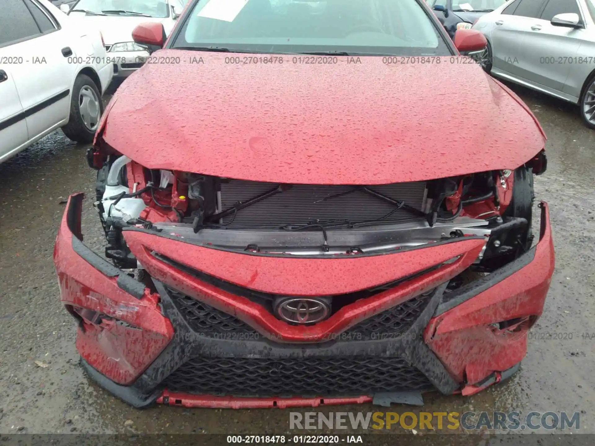 6 Photograph of a damaged car 4T1B11HK2KU168618 TOYOTA CAMRY 2019