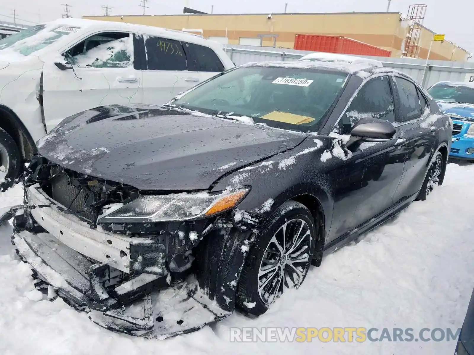 2 Photograph of a damaged car 4T1B11HK2KU168697 TOYOTA CAMRY 2019