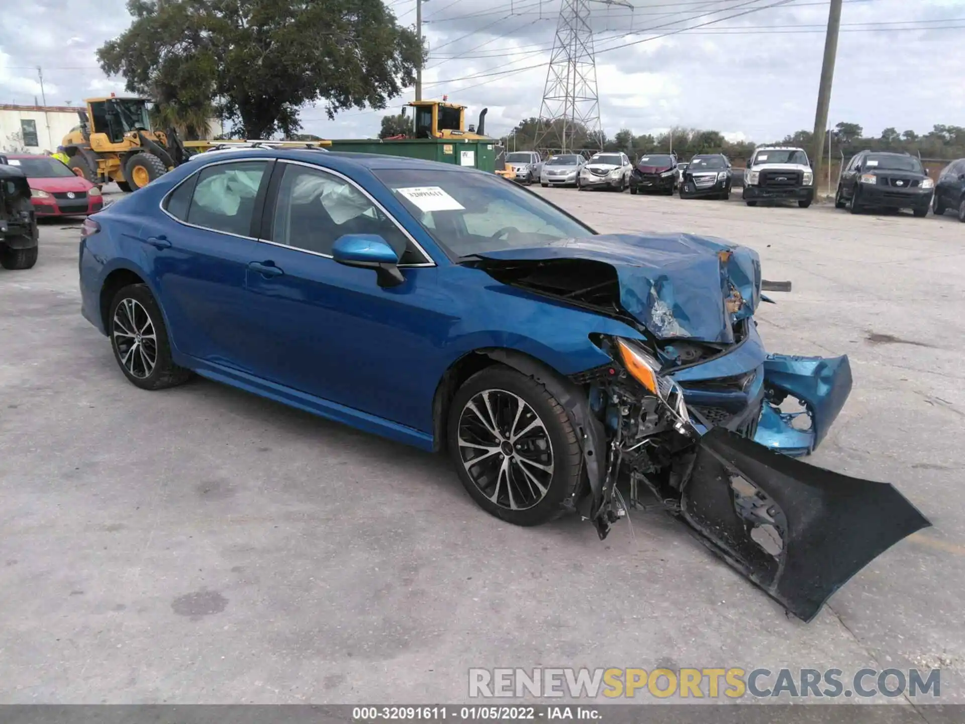 1 Photograph of a damaged car 4T1B11HK2KU169087 TOYOTA CAMRY 2019