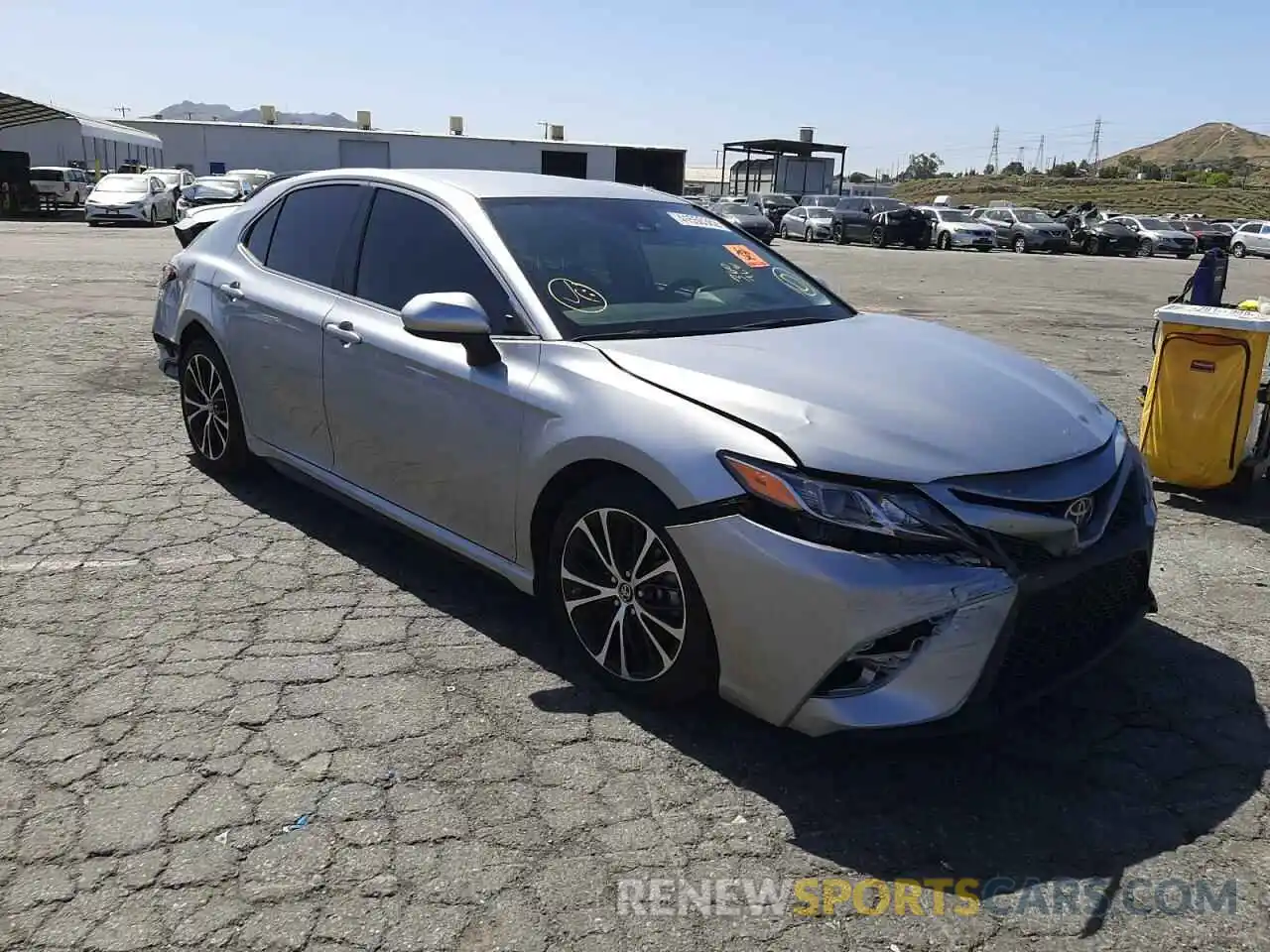 1 Photograph of a damaged car 4T1B11HK2KU171289 TOYOTA CAMRY 2019