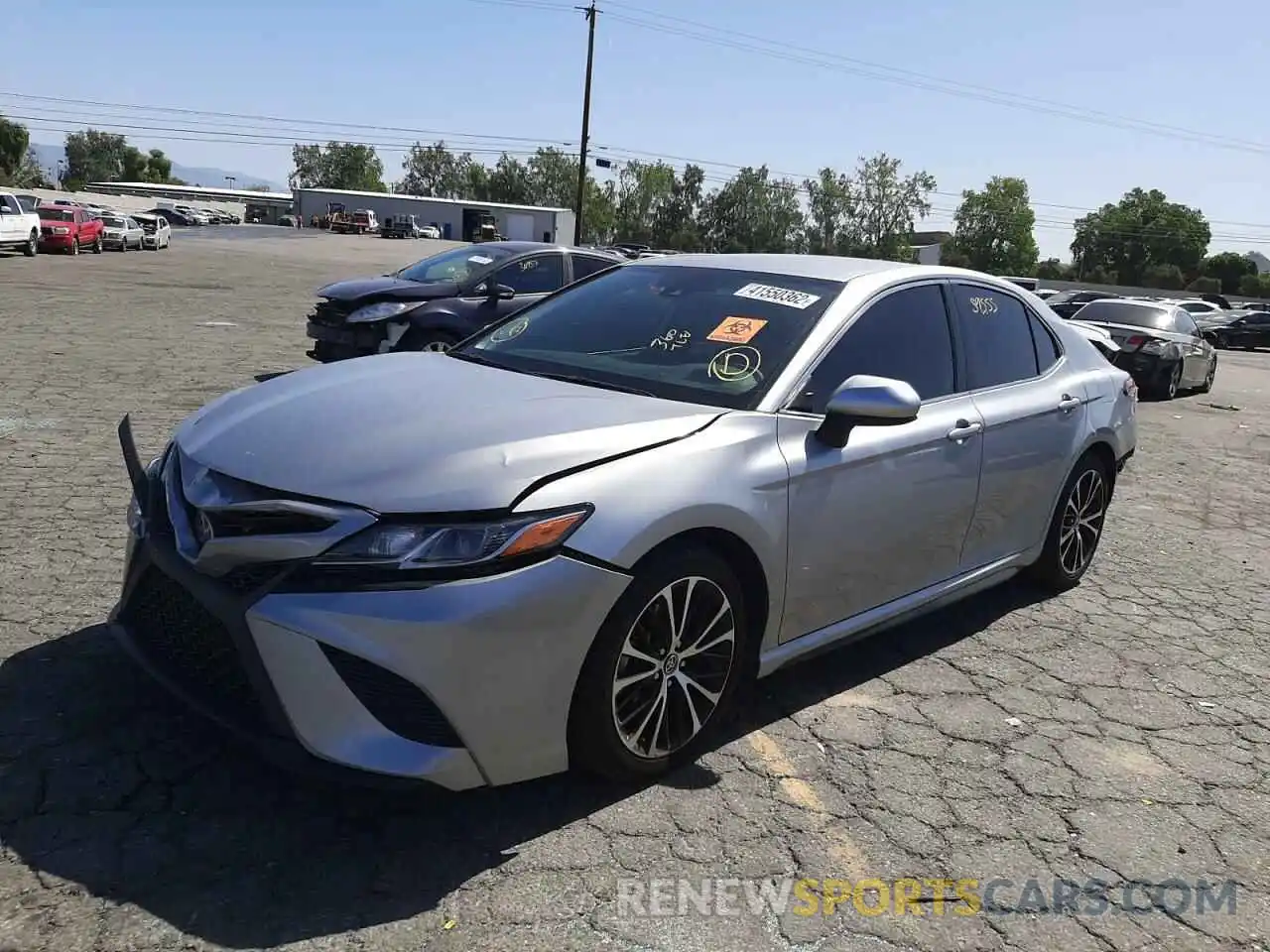 2 Photograph of a damaged car 4T1B11HK2KU171289 TOYOTA CAMRY 2019