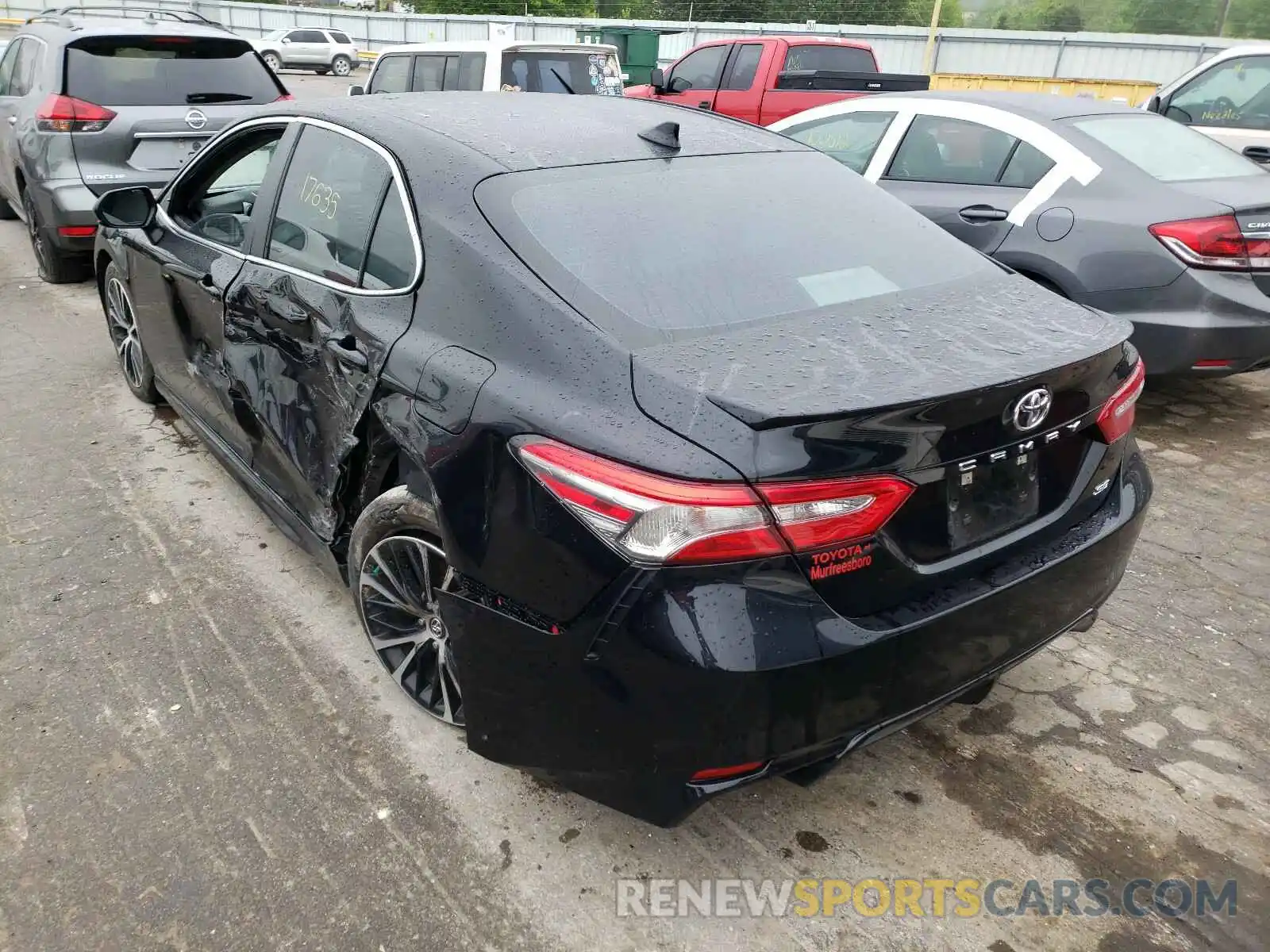 3 Photograph of a damaged car 4T1B11HK2KU172264 TOYOTA CAMRY 2019