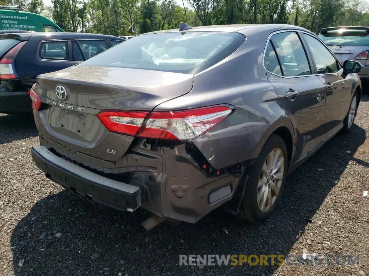 4 Photograph of a damaged car 4T1B11HK2KU172636 TOYOTA CAMRY 2019