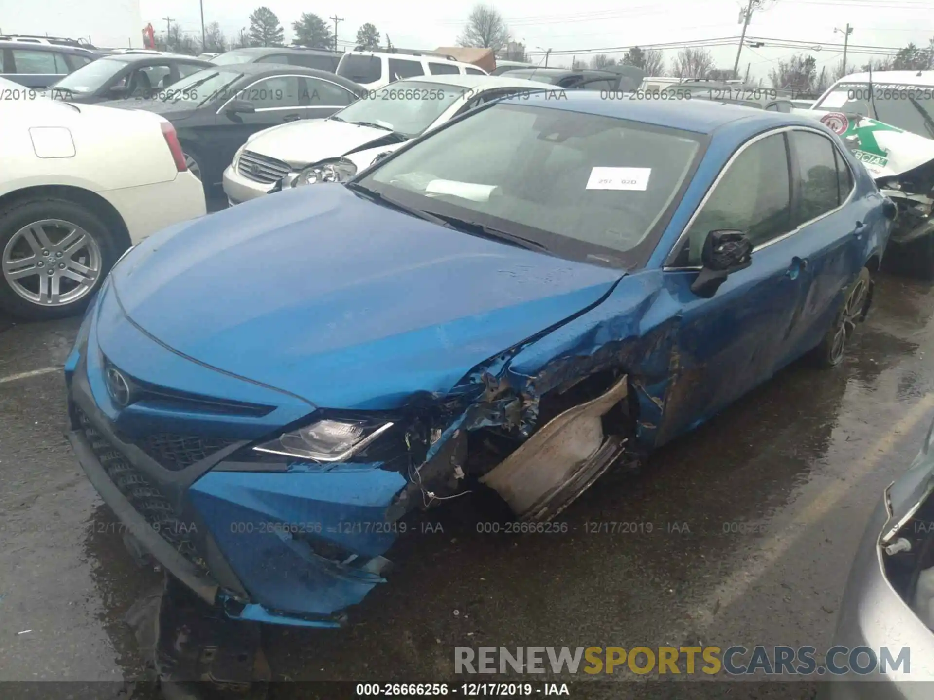 2 Photograph of a damaged car 4T1B11HK2KU173477 TOYOTA CAMRY 2019