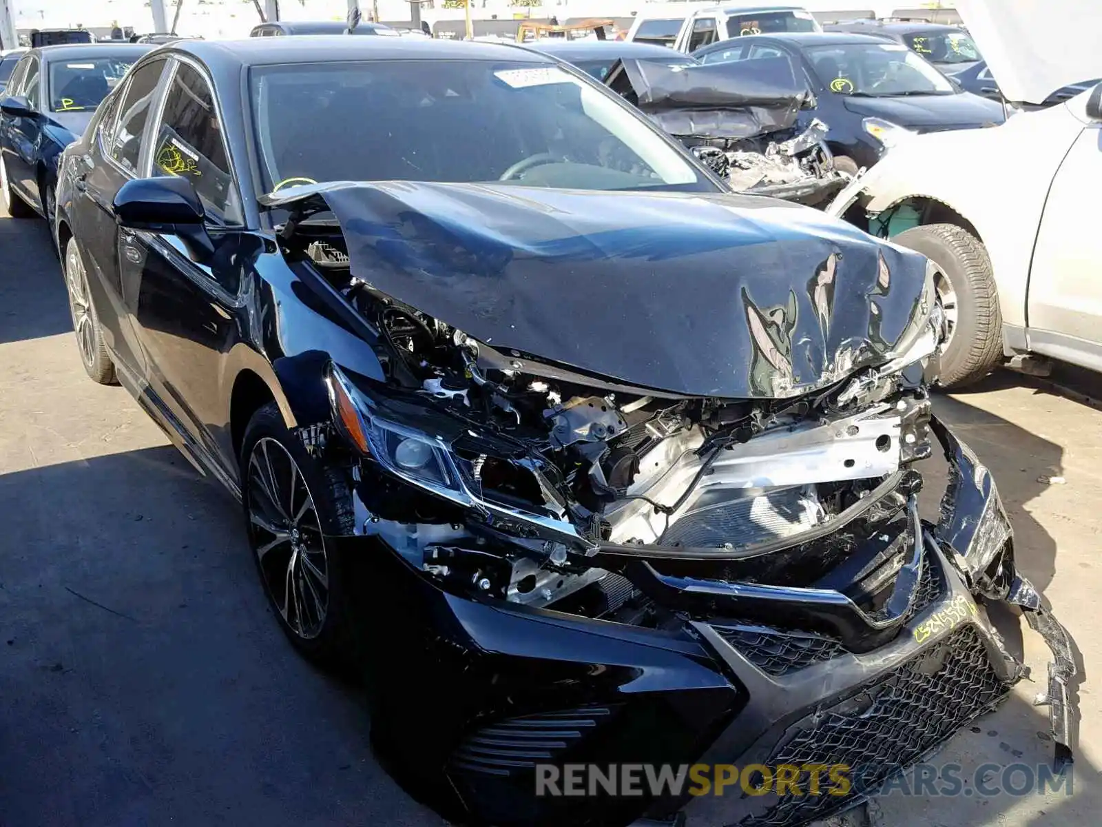 1 Photograph of a damaged car 4T1B11HK2KU173821 TOYOTA CAMRY 2019