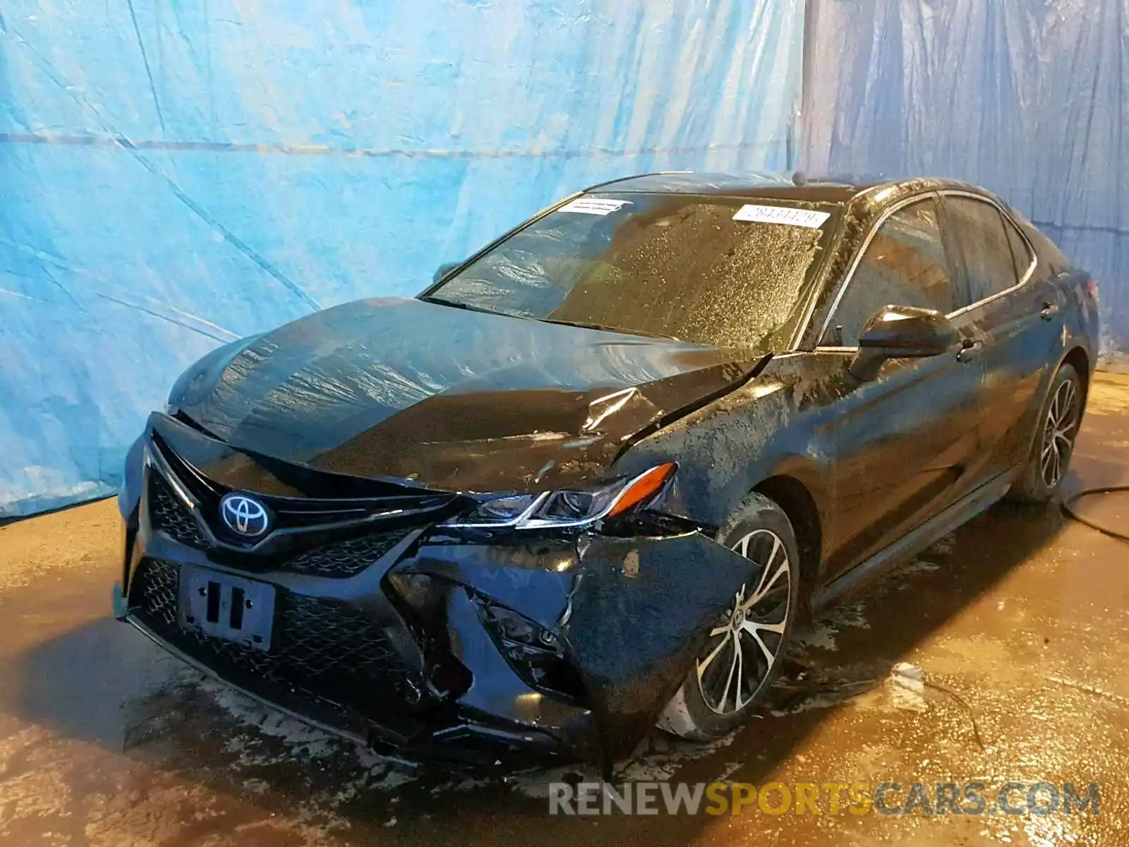 2 Photograph of a damaged car 4T1B11HK2KU173902 TOYOTA CAMRY 2019