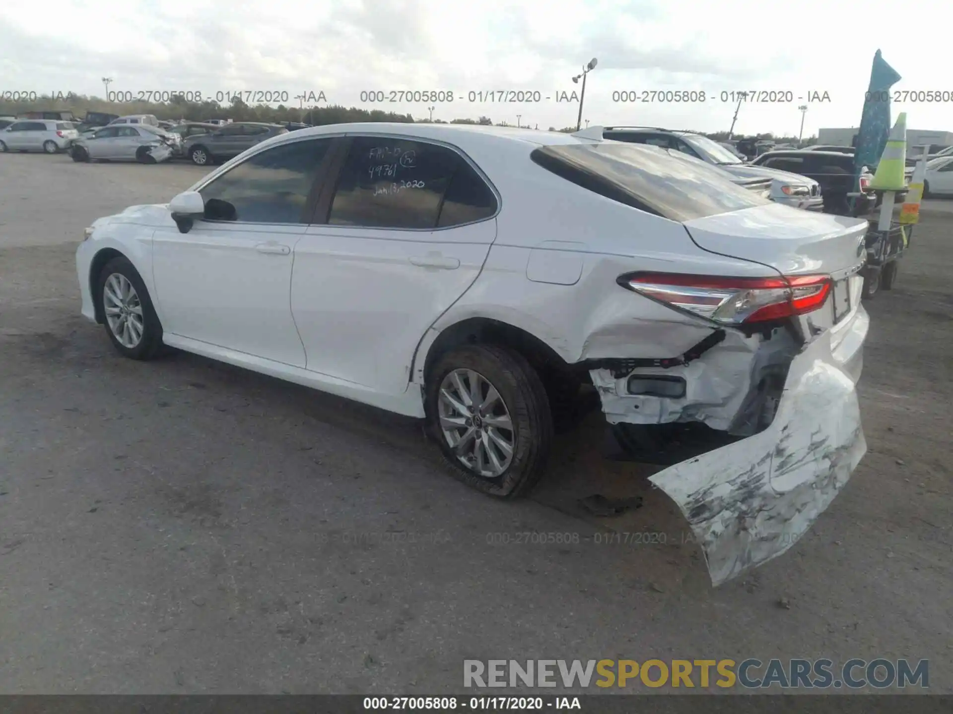 3 Photograph of a damaged car 4T1B11HK2KU174922 TOYOTA CAMRY 2019