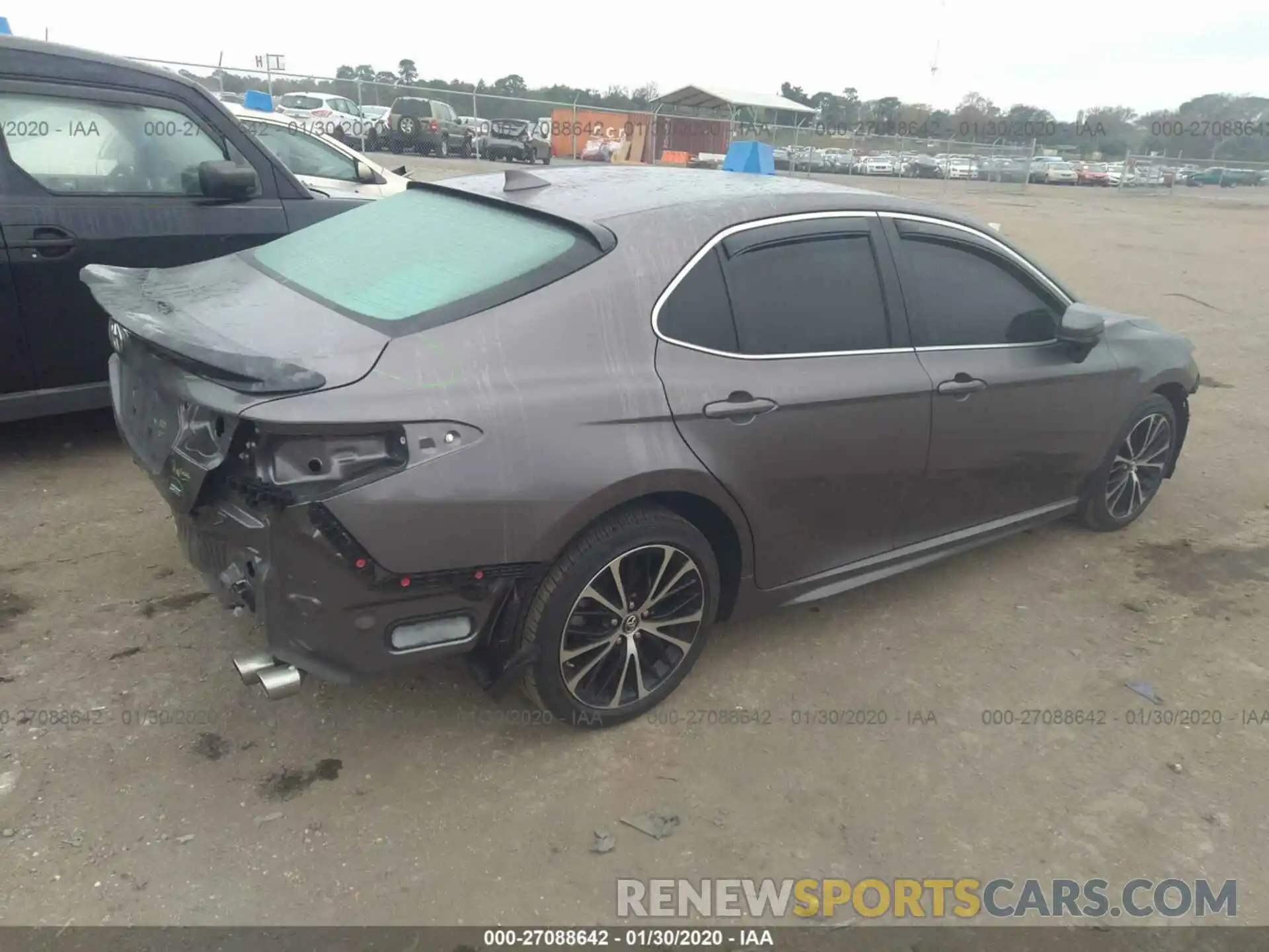 4 Photograph of a damaged car 4T1B11HK2KU175892 TOYOTA CAMRY 2019