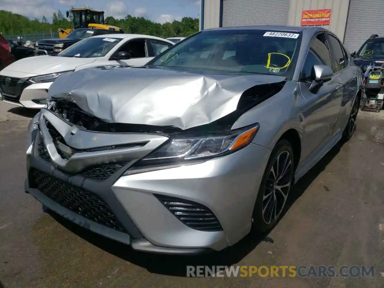 2 Photograph of a damaged car 4T1B11HK2KU176119 TOYOTA CAMRY 2019