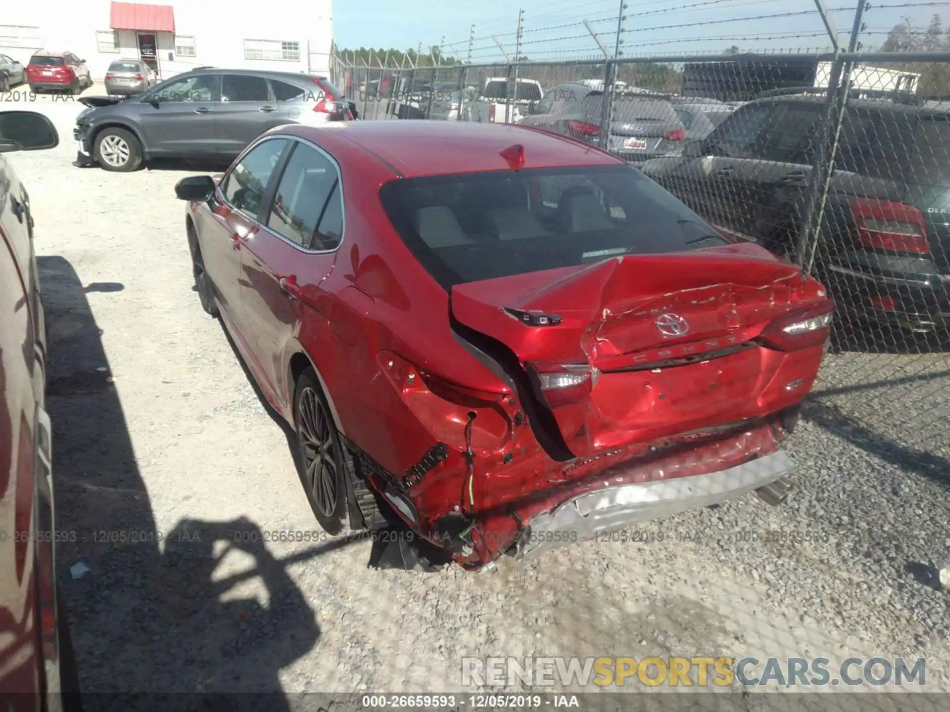 3 Photograph of a damaged car 4T1B11HK2KU176377 TOYOTA CAMRY 2019