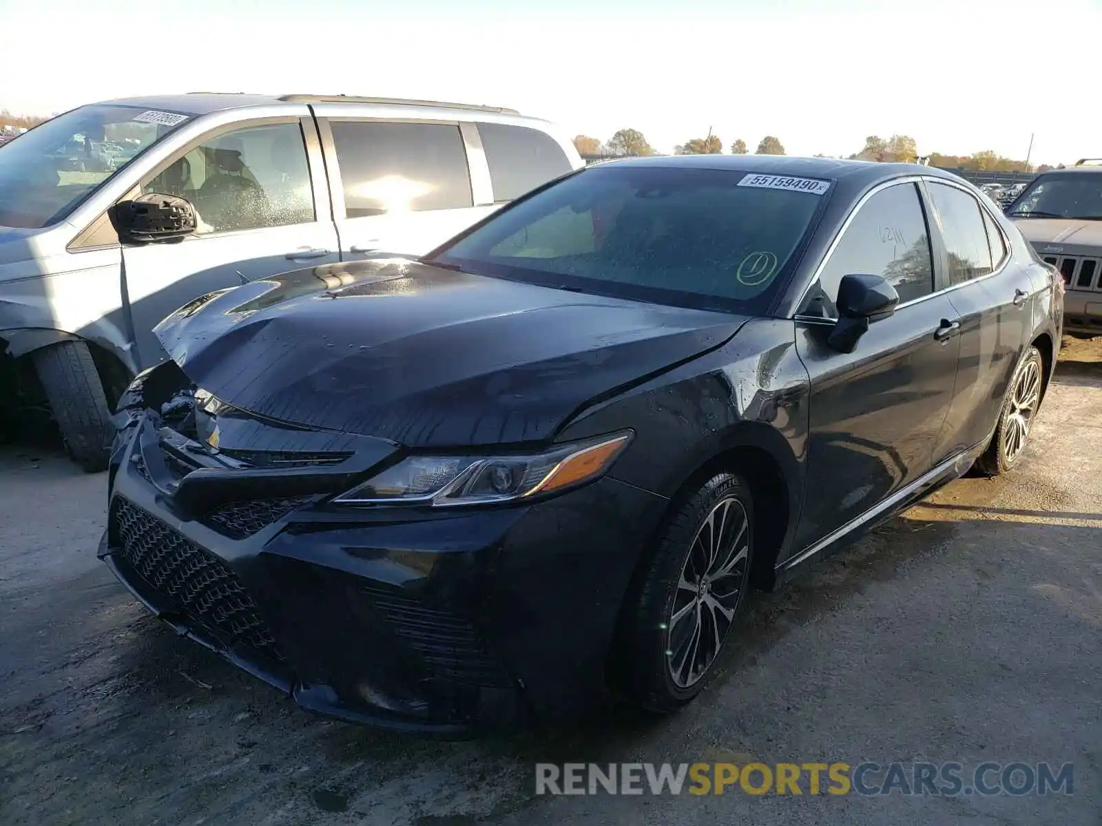 2 Photograph of a damaged car 4T1B11HK2KU177416 TOYOTA CAMRY 2019