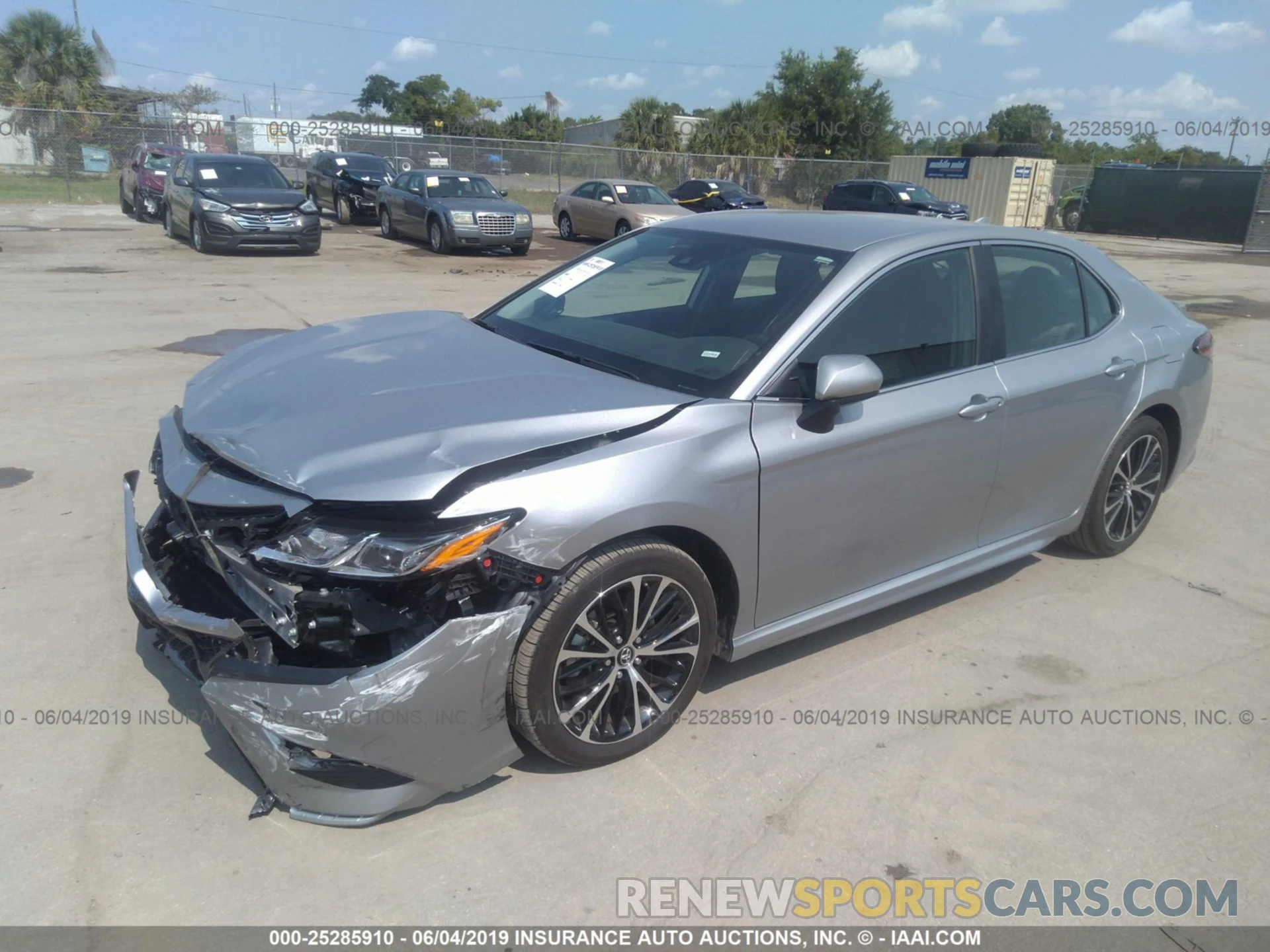 2 Photograph of a damaged car 4T1B11HK2KU177562 TOYOTA CAMRY 2019