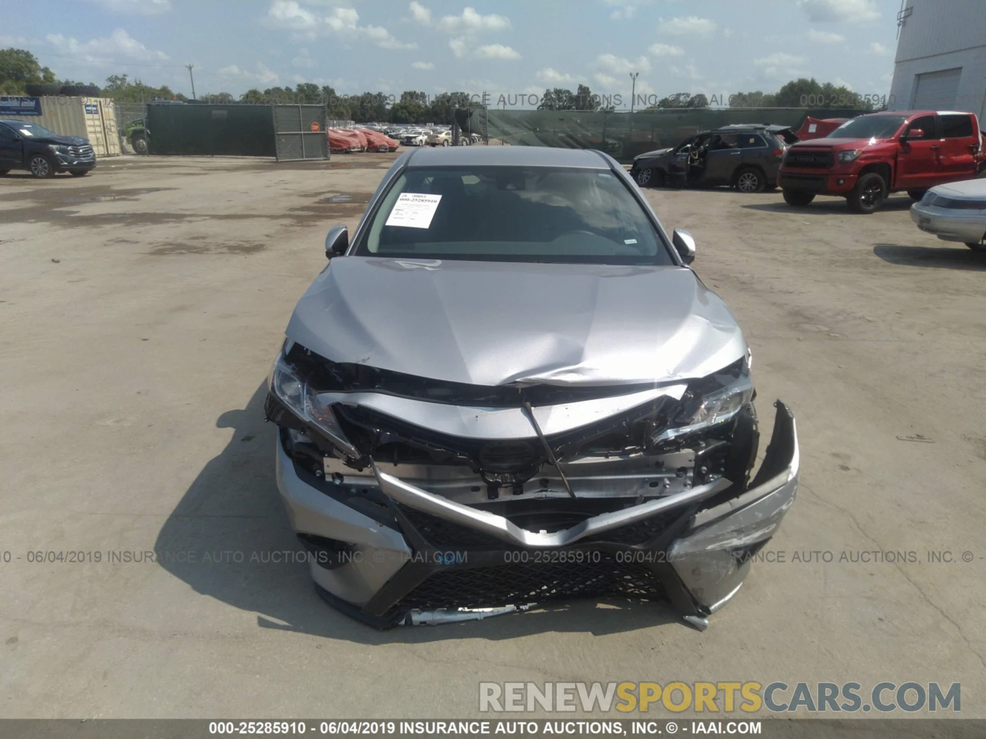 6 Photograph of a damaged car 4T1B11HK2KU177562 TOYOTA CAMRY 2019