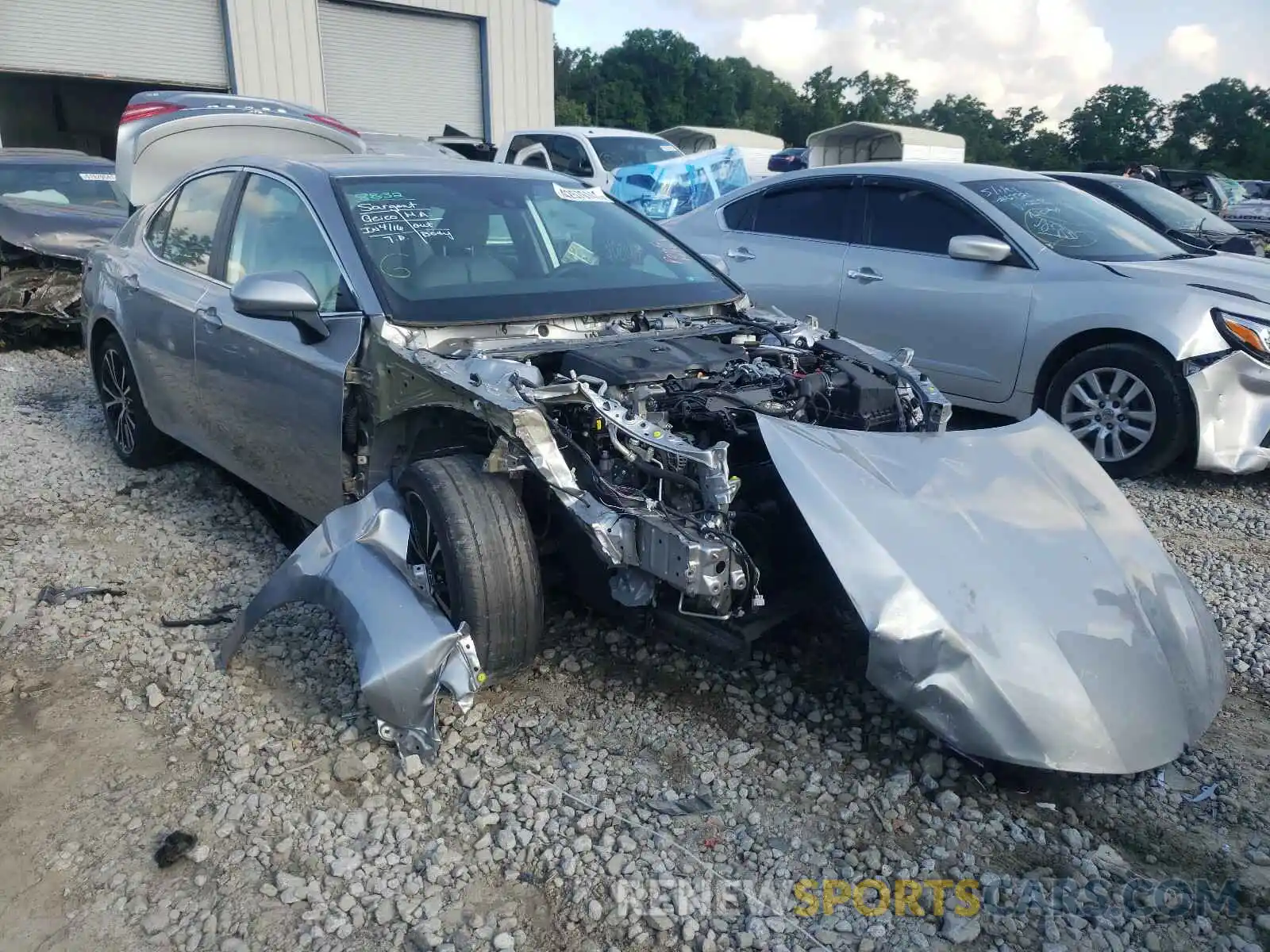 1 Photograph of a damaged car 4T1B11HK2KU177920 TOYOTA CAMRY 2019