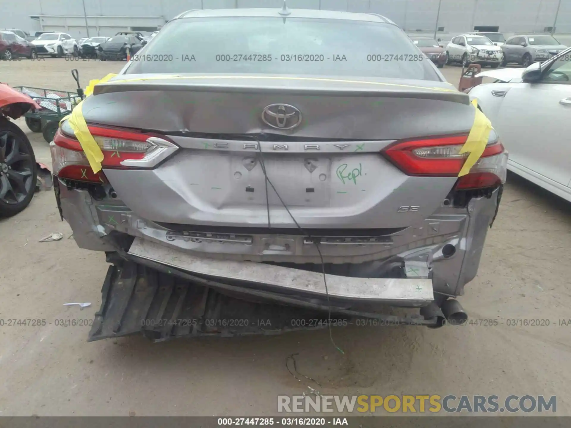 6 Photograph of a damaged car 4T1B11HK2KU179652 TOYOTA CAMRY 2019