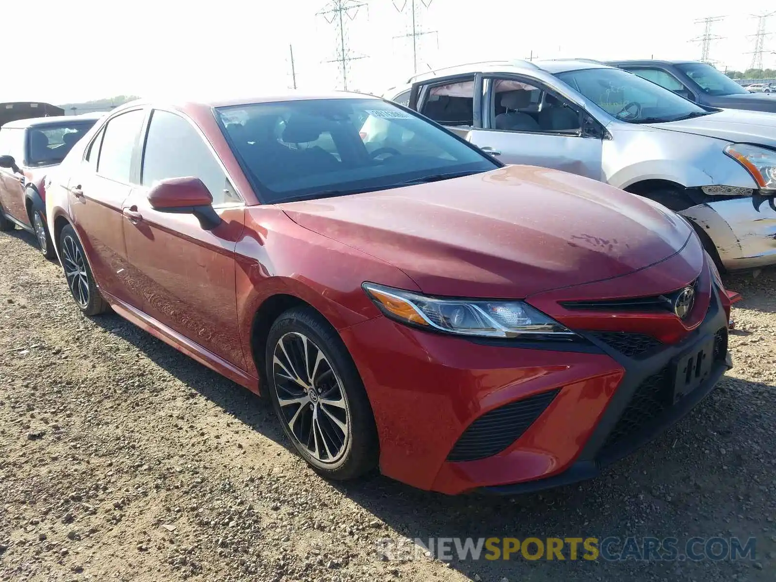 1 Photograph of a damaged car 4T1B11HK2KU179697 TOYOTA CAMRY 2019