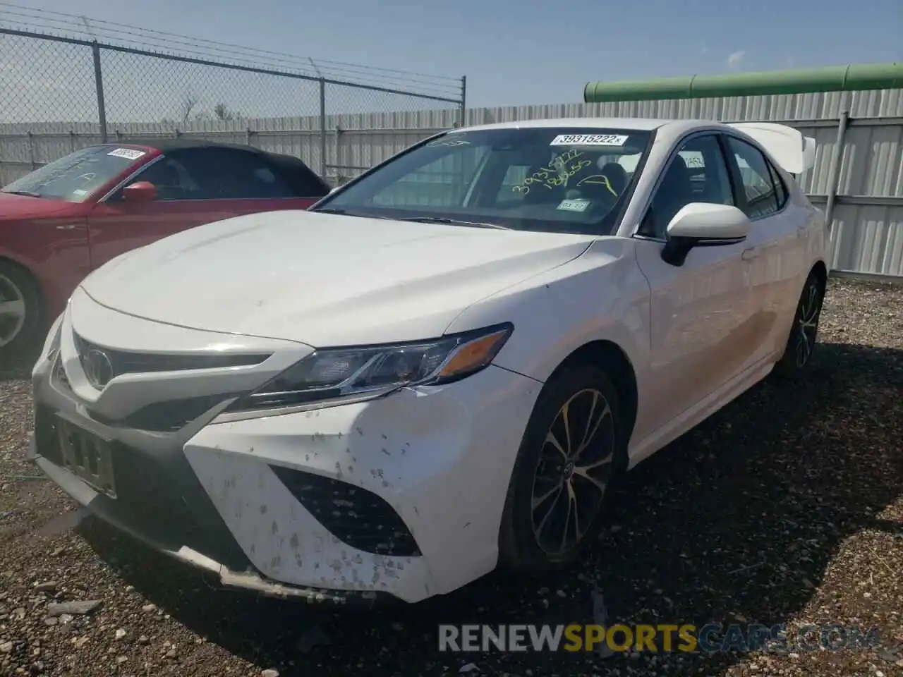 2 Photograph of a damaged car 4T1B11HK2KU180655 TOYOTA CAMRY 2019