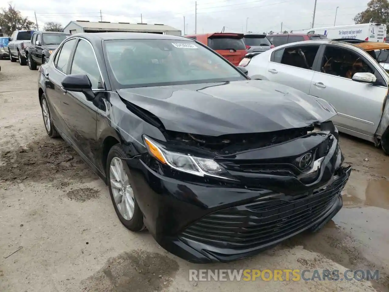 1 Photograph of a damaged car 4T1B11HK2KU181451 TOYOTA CAMRY 2019