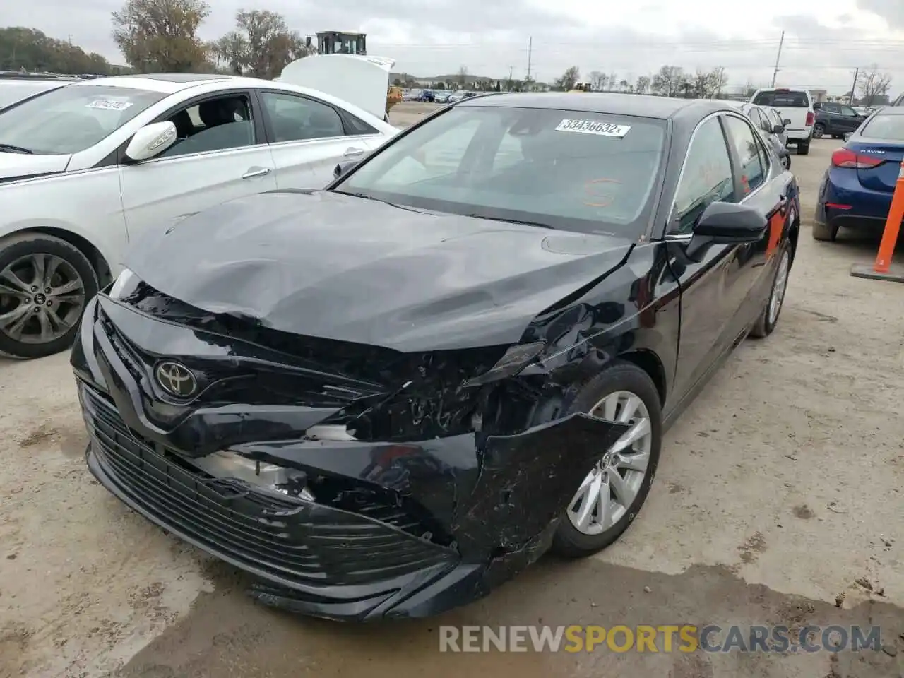 2 Photograph of a damaged car 4T1B11HK2KU181451 TOYOTA CAMRY 2019