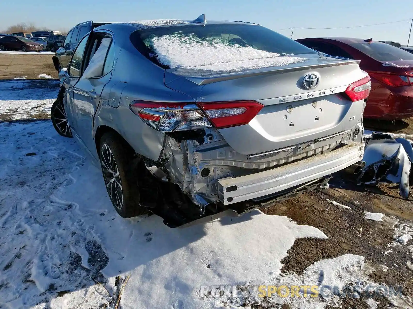 3 Photograph of a damaged car 4T1B11HK2KU181773 TOYOTA CAMRY 2019