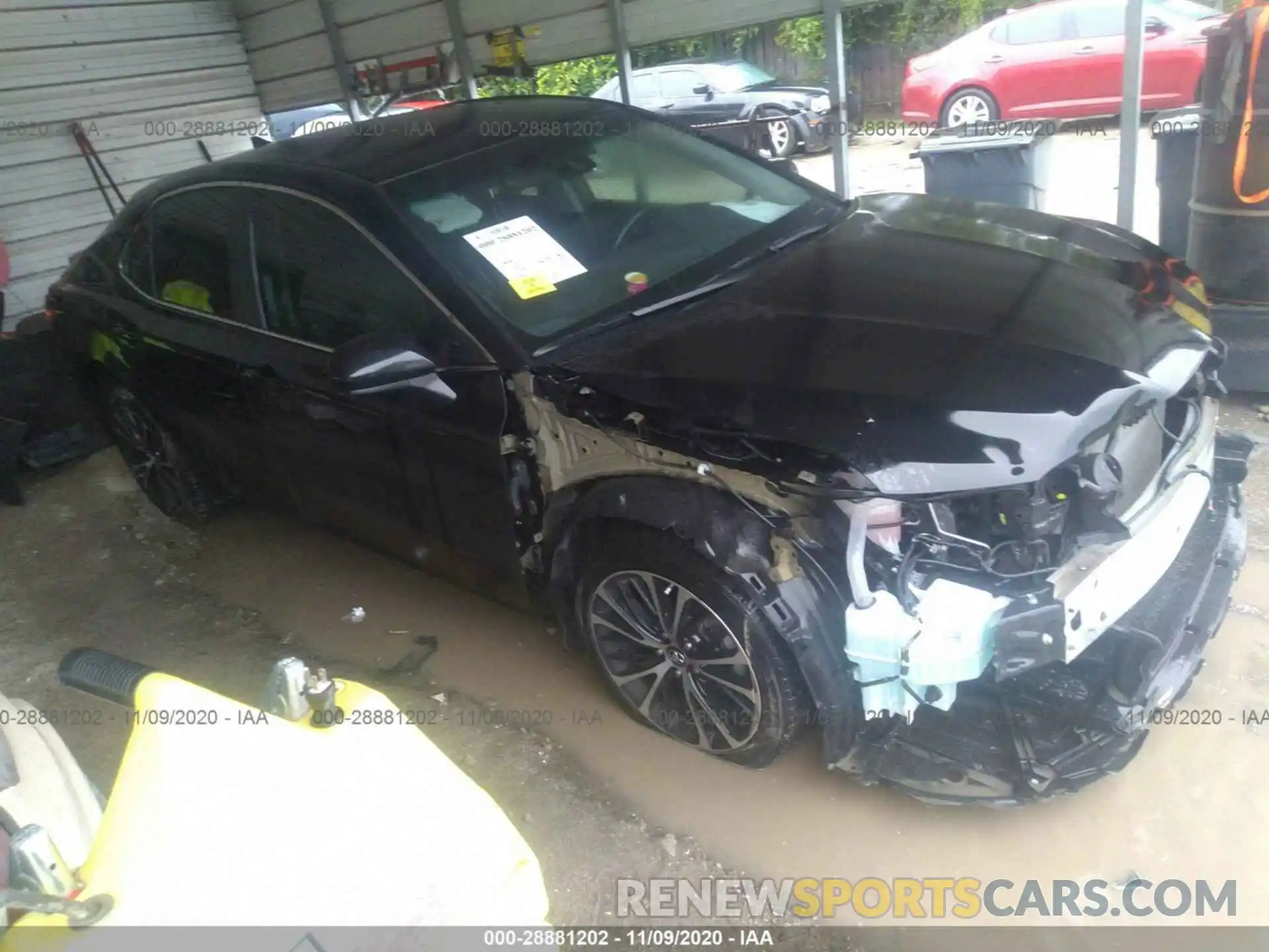 1 Photograph of a damaged car 4T1B11HK2KU184298 TOYOTA CAMRY 2019