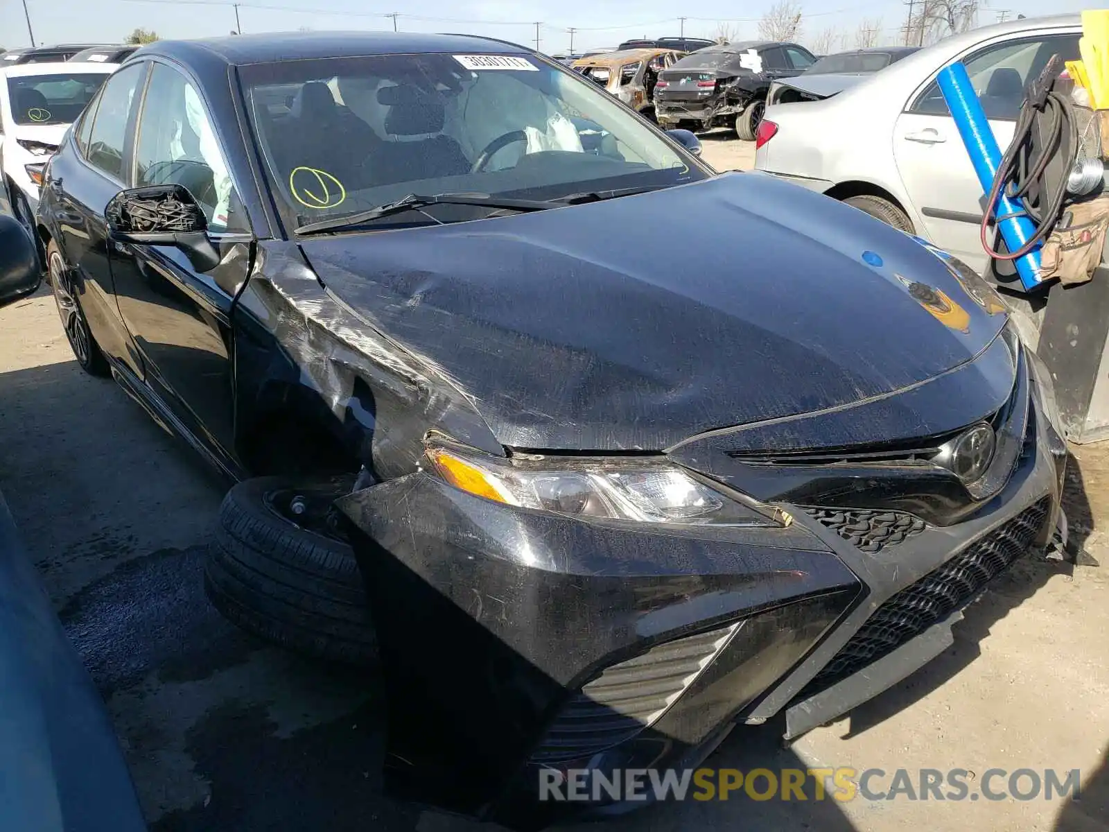 1 Photograph of a damaged car 4T1B11HK2KU184754 TOYOTA CAMRY 2019