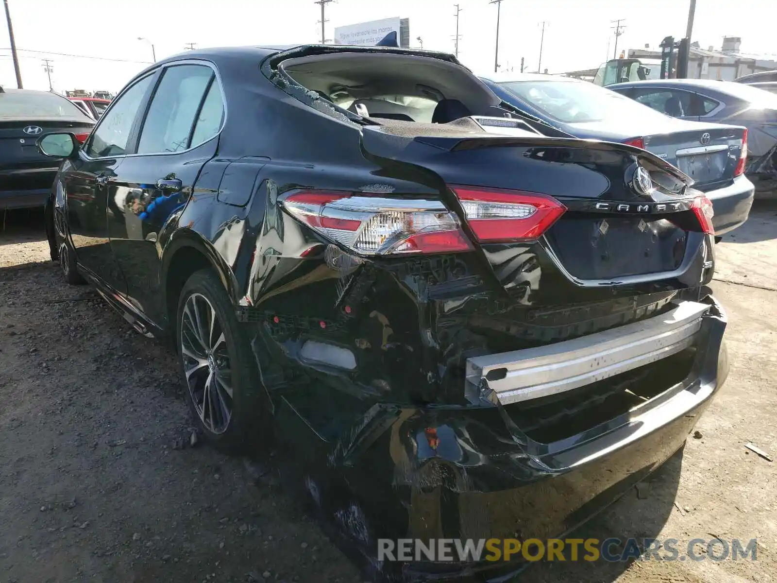 3 Photograph of a damaged car 4T1B11HK2KU184754 TOYOTA CAMRY 2019