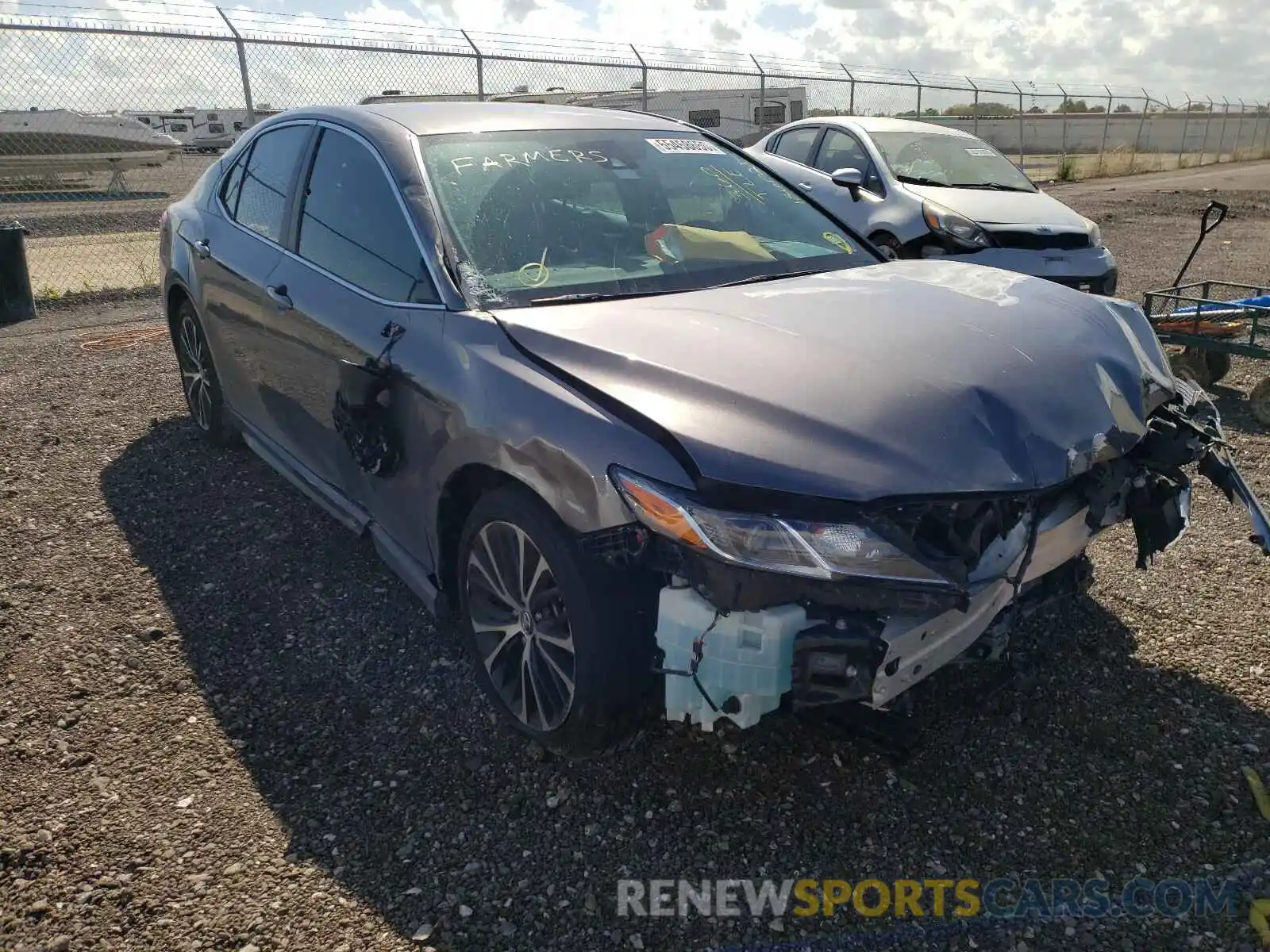 1 Photograph of a damaged car 4T1B11HK2KU186021 TOYOTA CAMRY 2019