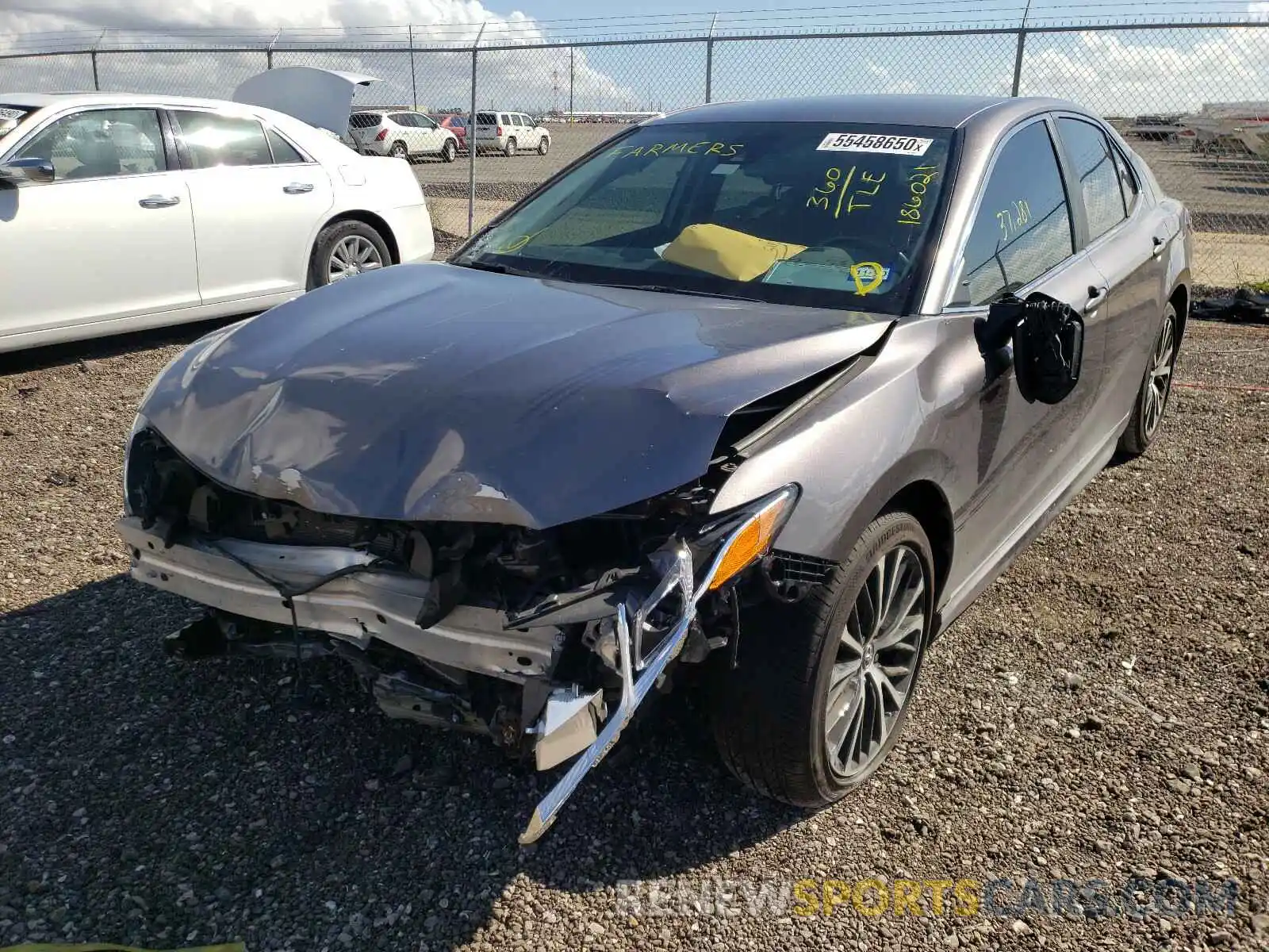 2 Photograph of a damaged car 4T1B11HK2KU186021 TOYOTA CAMRY 2019