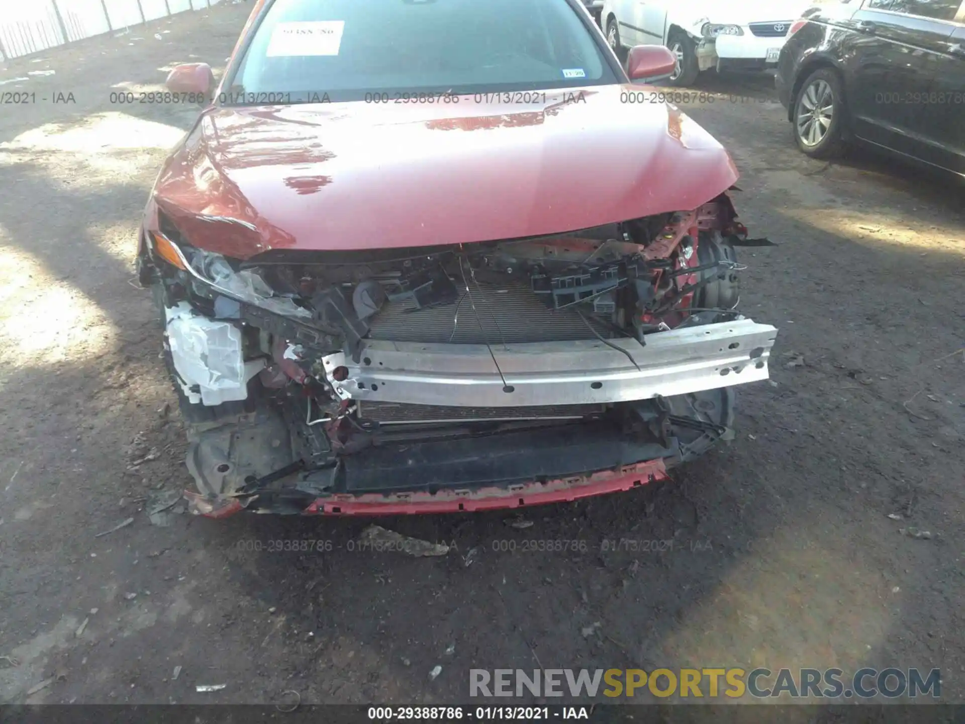 6 Photograph of a damaged car 4T1B11HK2KU186715 TOYOTA CAMRY 2019