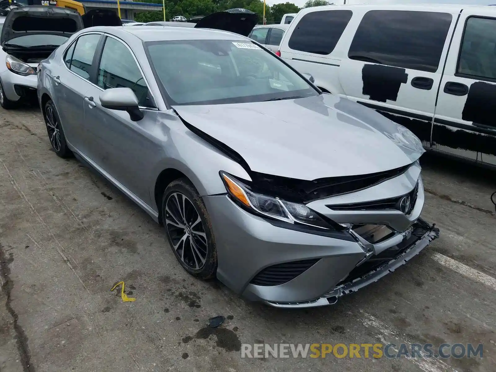 1 Photograph of a damaged car 4T1B11HK2KU187380 TOYOTA CAMRY 2019