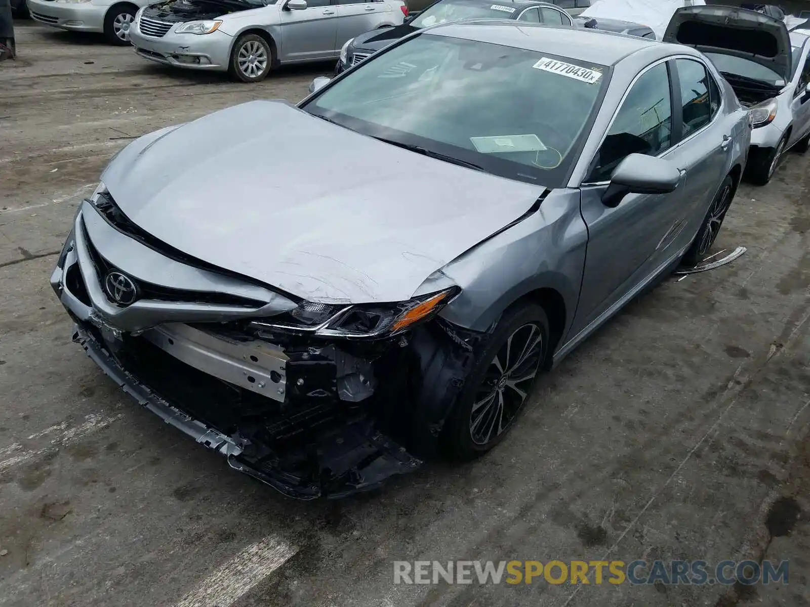 2 Photograph of a damaged car 4T1B11HK2KU187380 TOYOTA CAMRY 2019