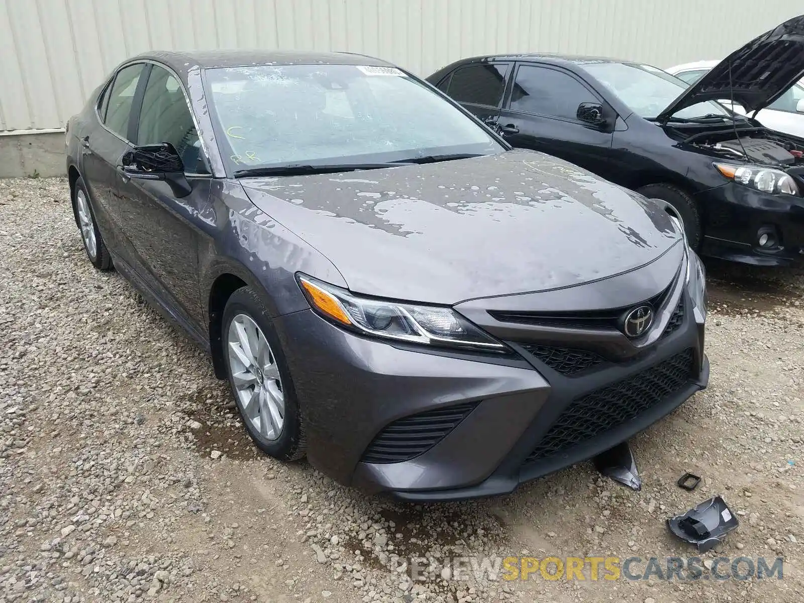 1 Photograph of a damaged car 4T1B11HK2KU187850 TOYOTA CAMRY 2019