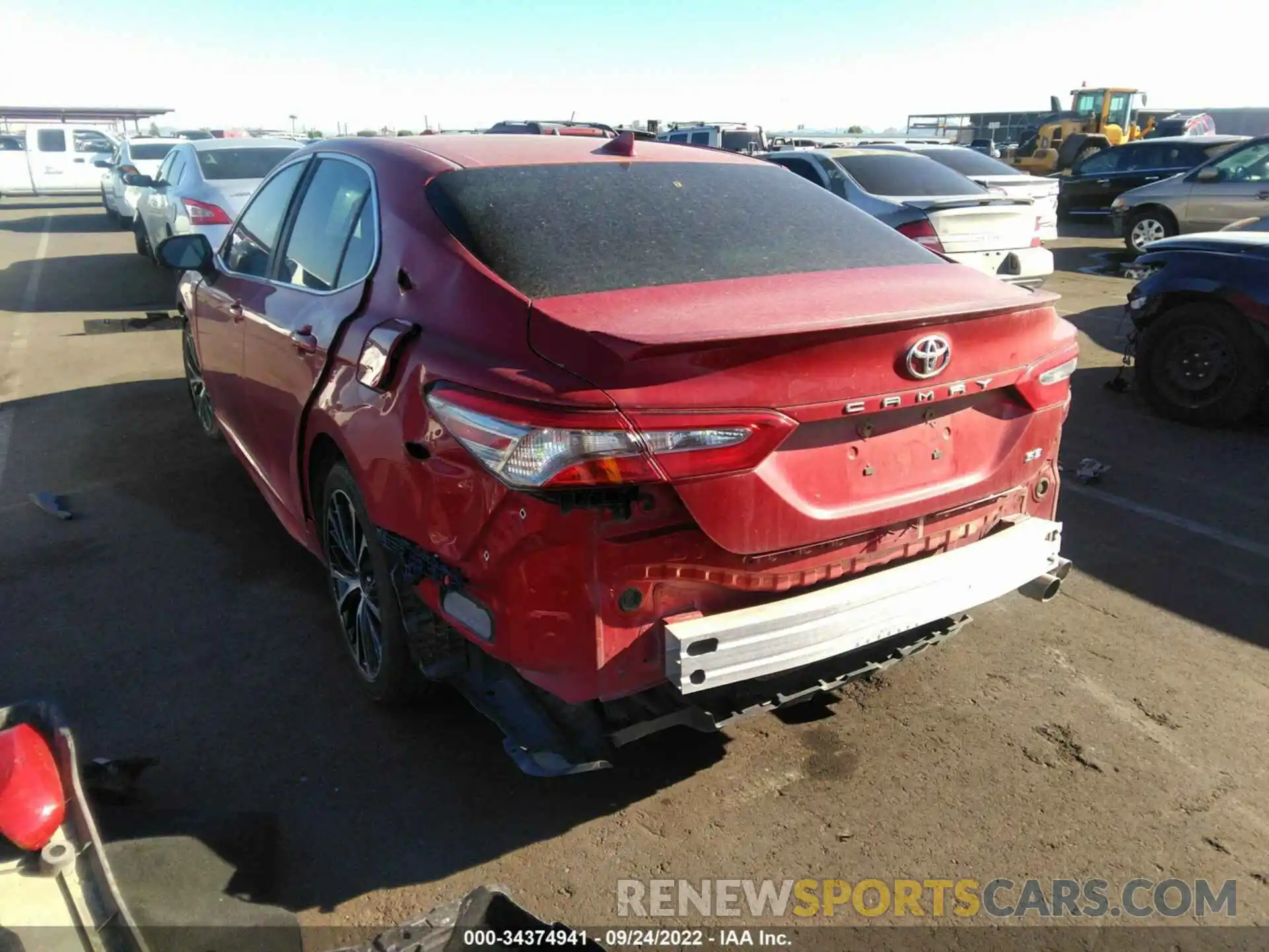 3 Photograph of a damaged car 4T1B11HK2KU188996 TOYOTA CAMRY 2019