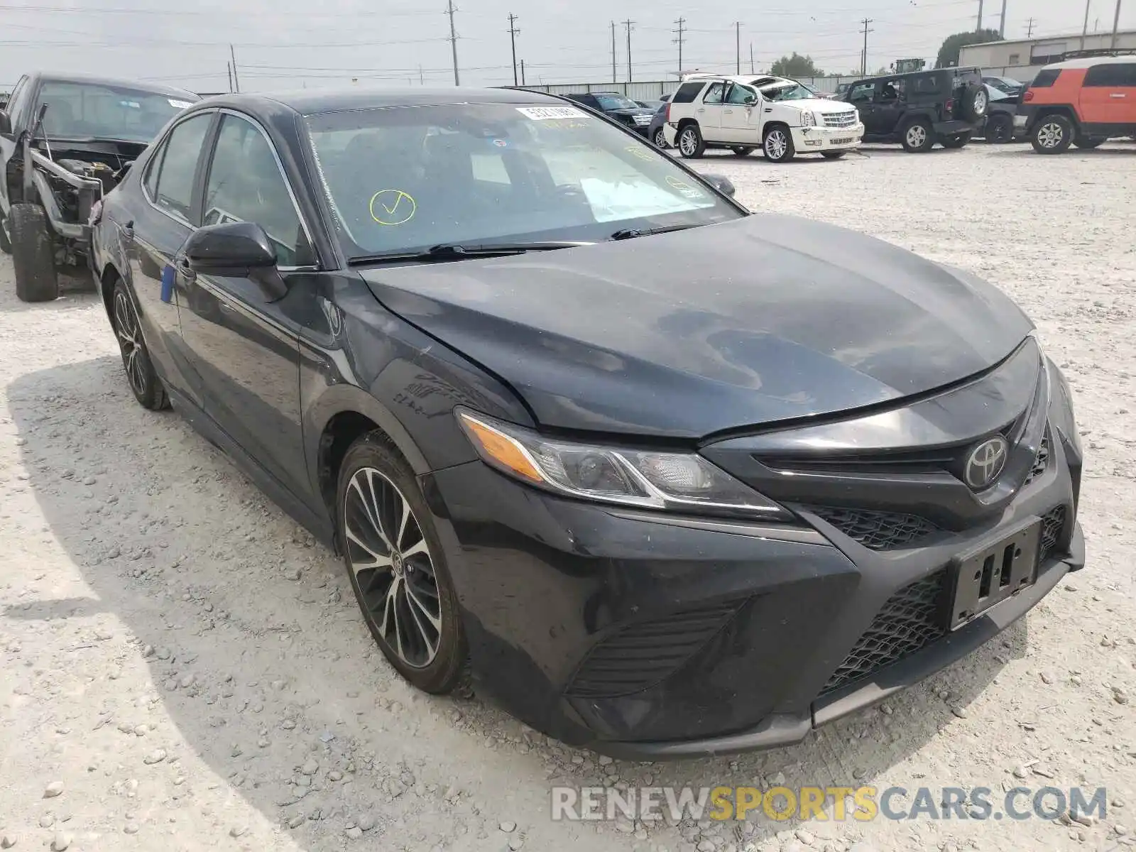 1 Photograph of a damaged car 4T1B11HK2KU191221 TOYOTA CAMRY 2019