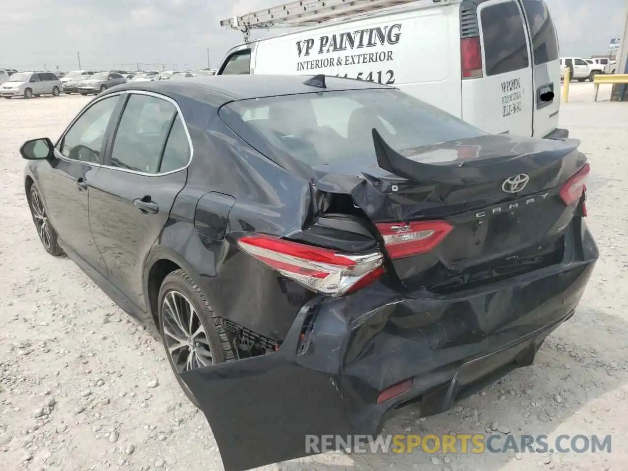 3 Photograph of a damaged car 4T1B11HK2KU191221 TOYOTA CAMRY 2019