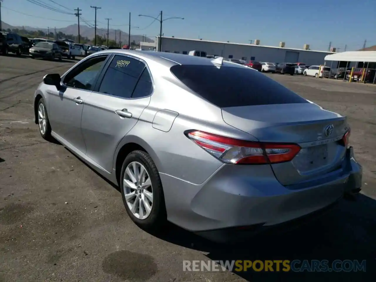 3 Photograph of a damaged car 4T1B11HK2KU195964 TOYOTA CAMRY 2019