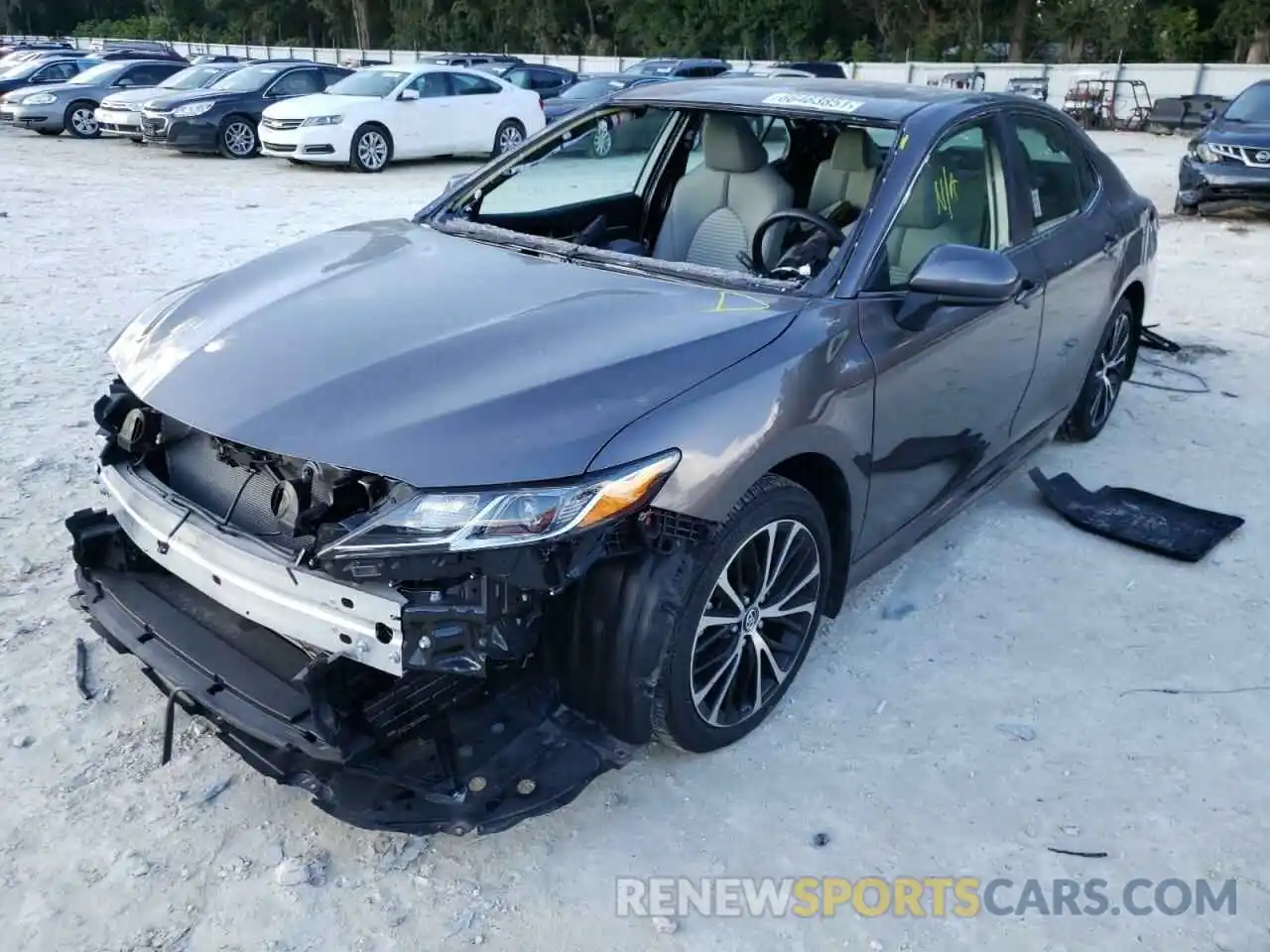 2 Photograph of a damaged car 4T1B11HK2KU196807 TOYOTA CAMRY 2019